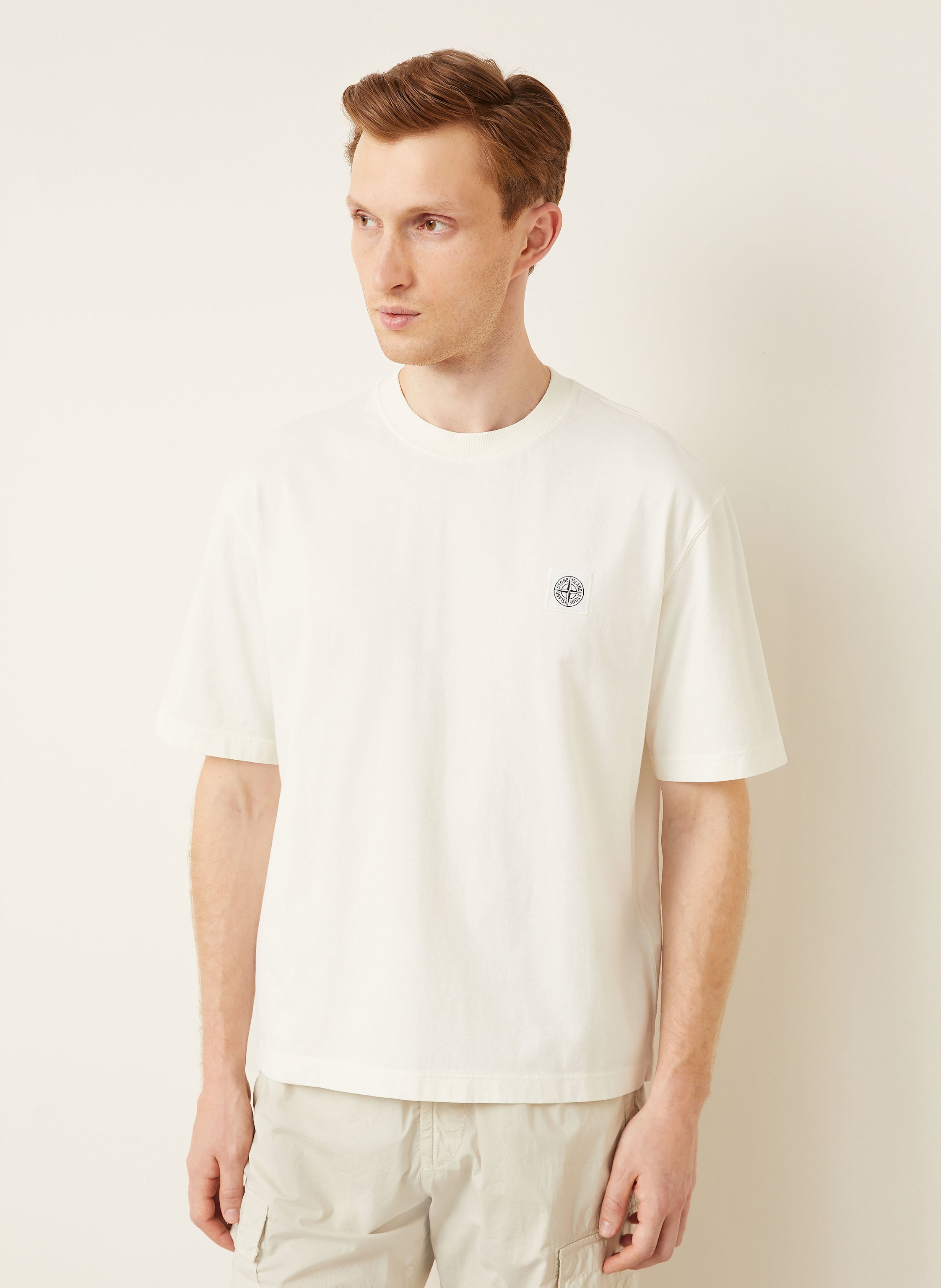 Thumbnail - Stone Island T-Shirt weiss