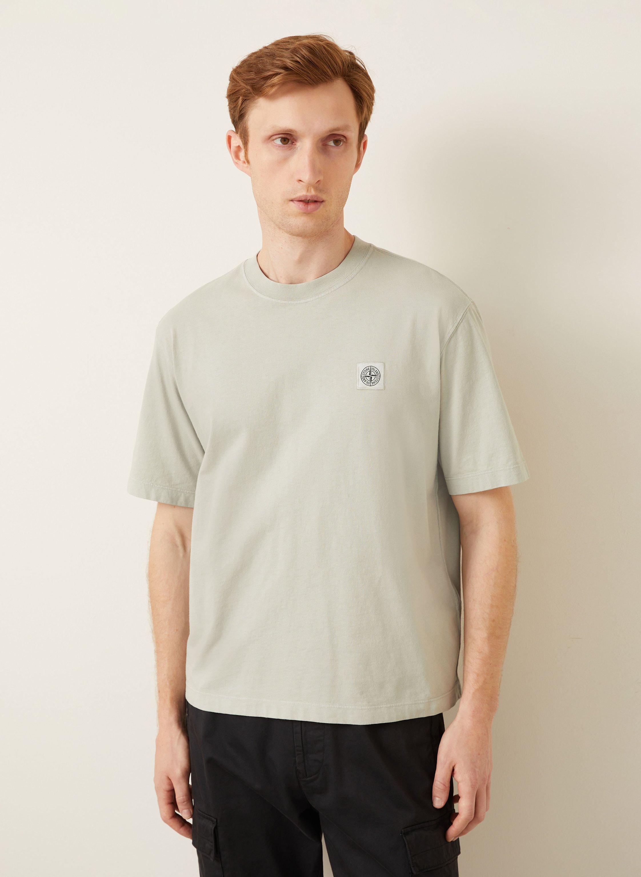 Thumbnail - Stone Island T-Shirt grau