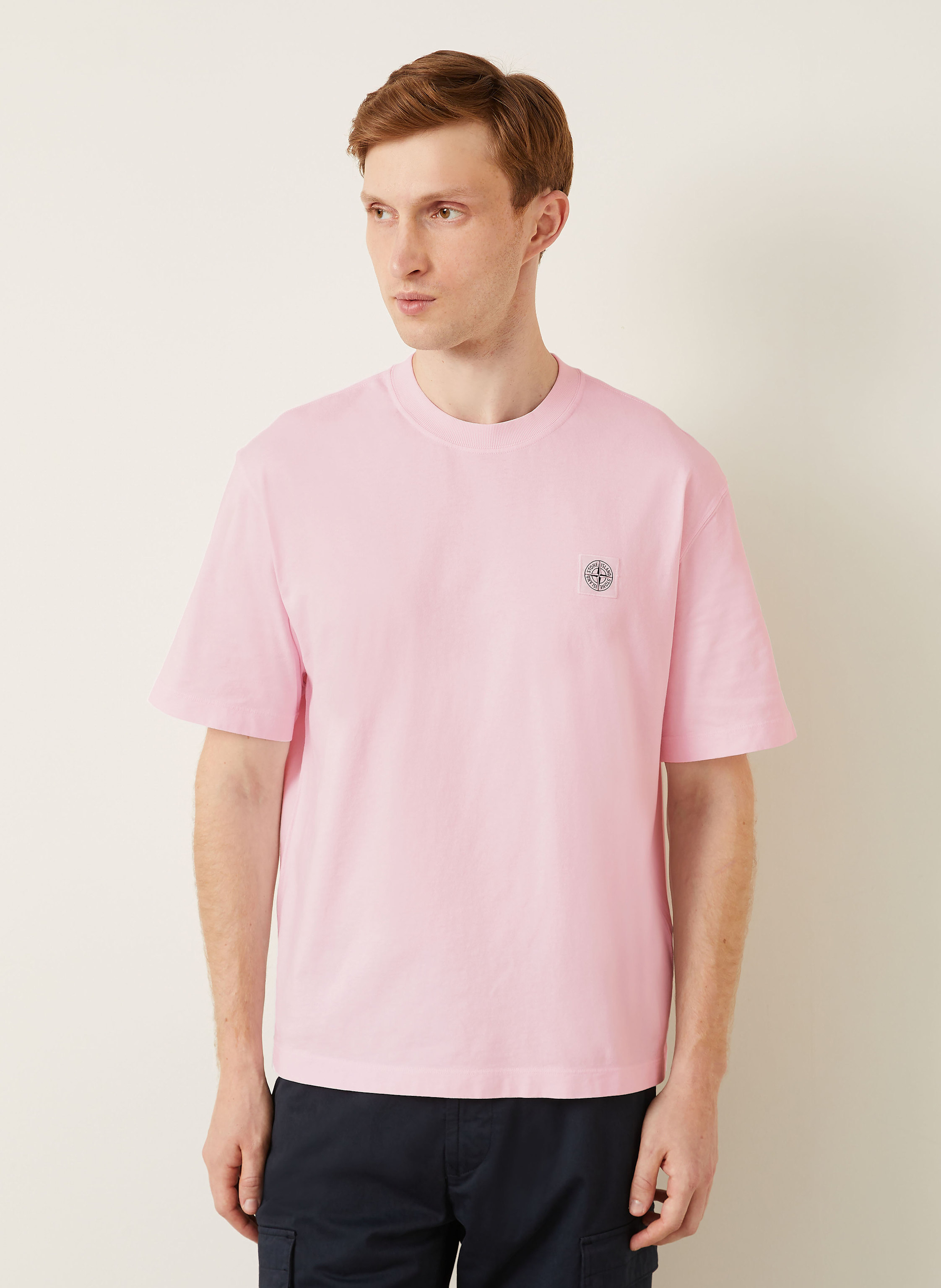 Thumbnail - Stone Island T-Shirt pink