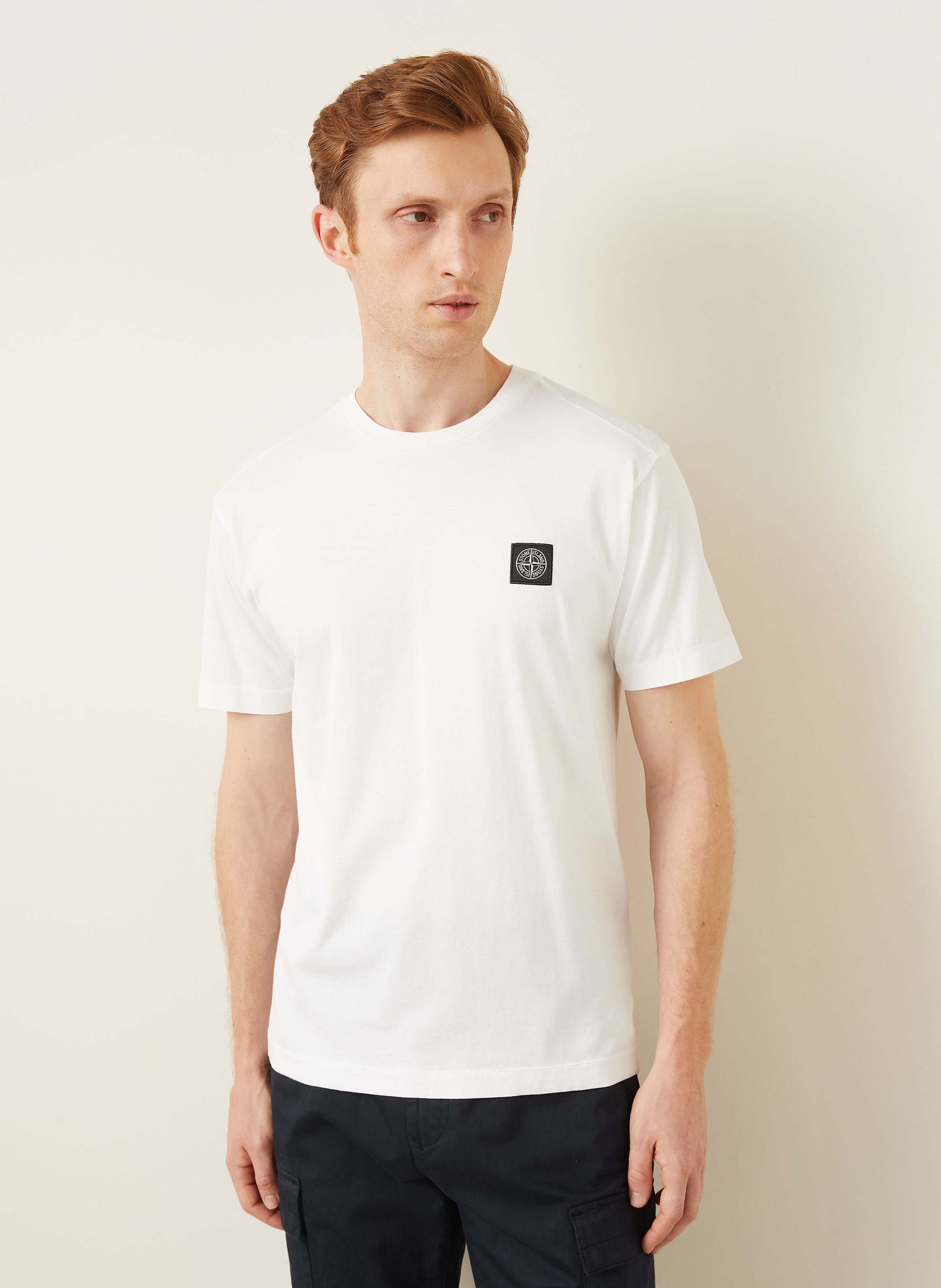 Thumbnail - Stone Island T-Shirt weiss