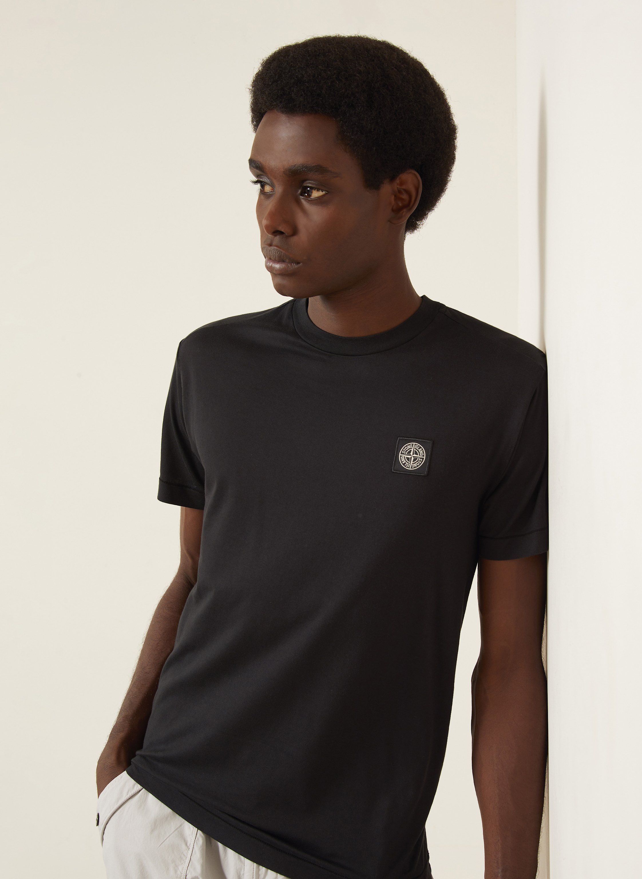 Thumbnail - Stone Island T-Shirt schwarz