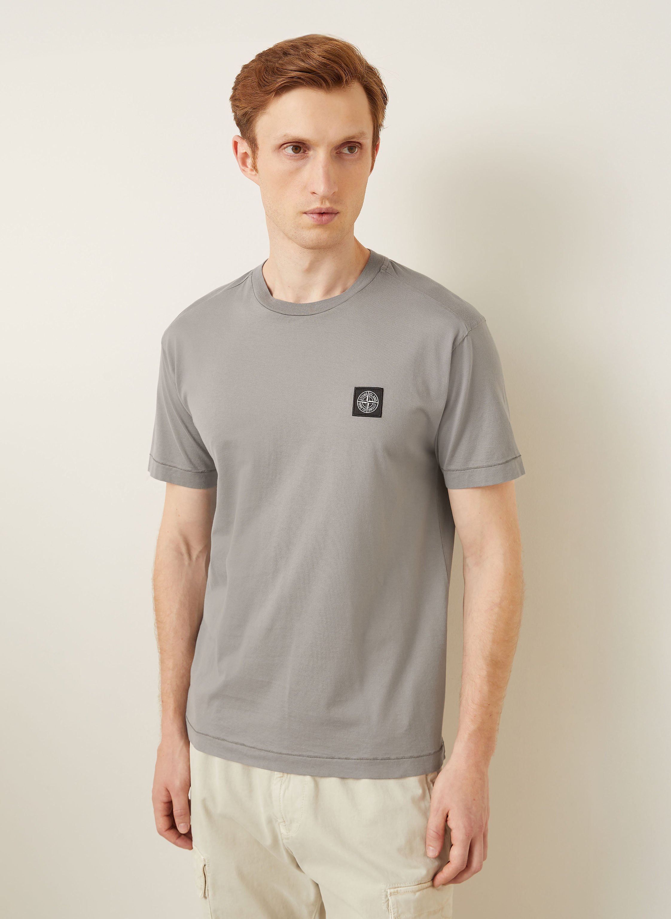 Thumbnail - Stone Island T-Shirt grau