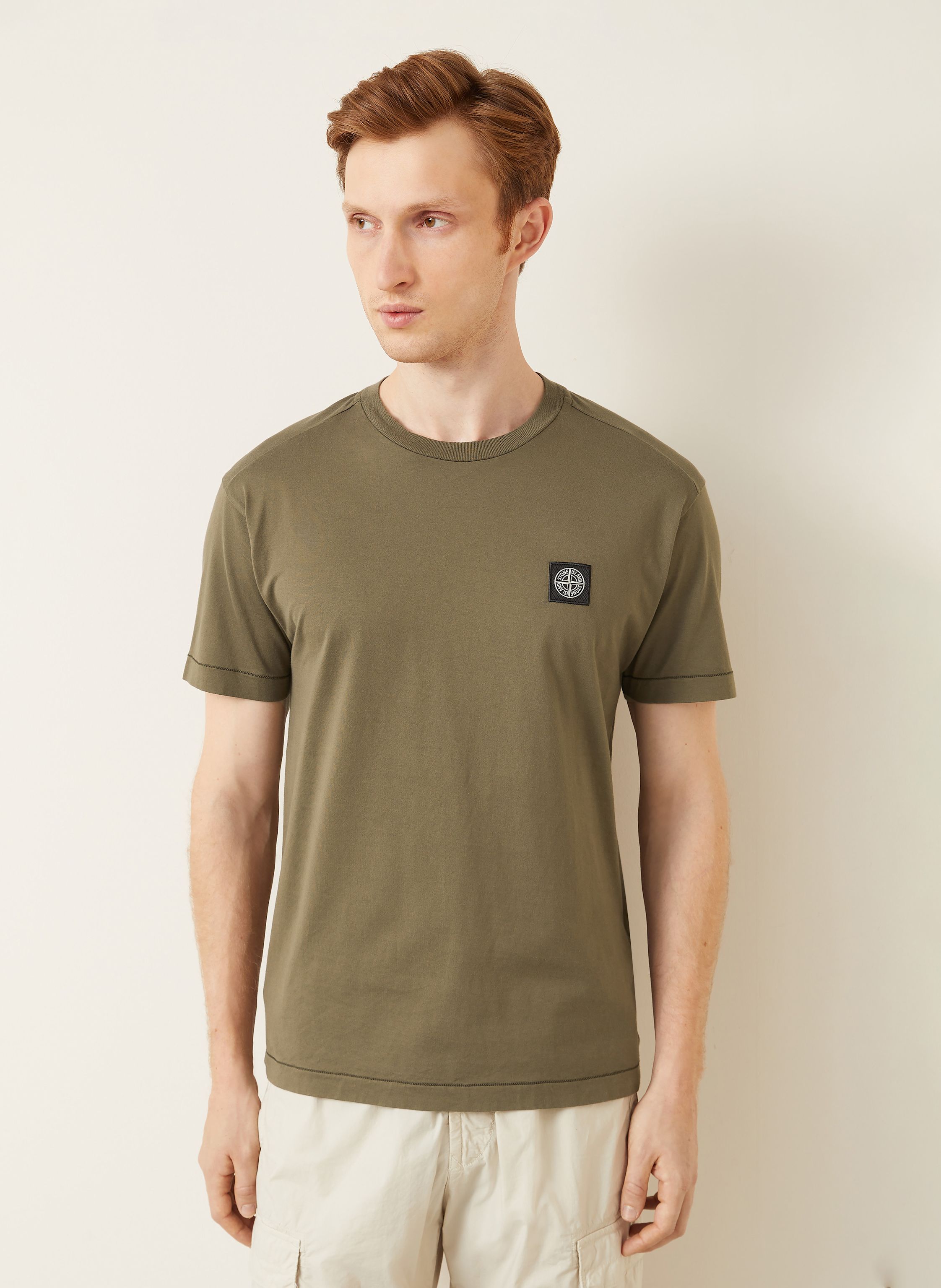 Thumbnail - Stone Island T-Shirt gruen
