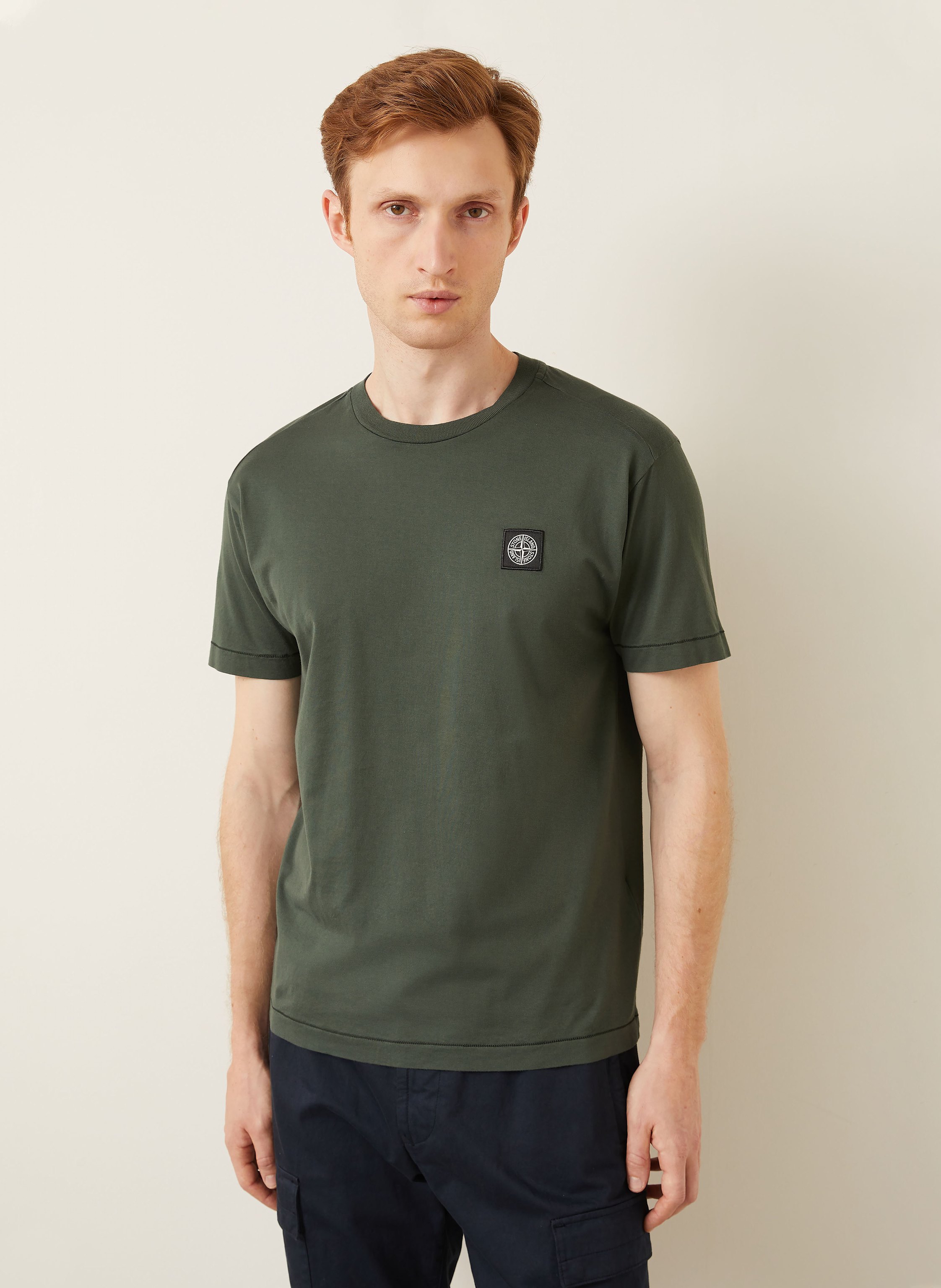 Thumbnail - Stone Island T-Shirt gruen