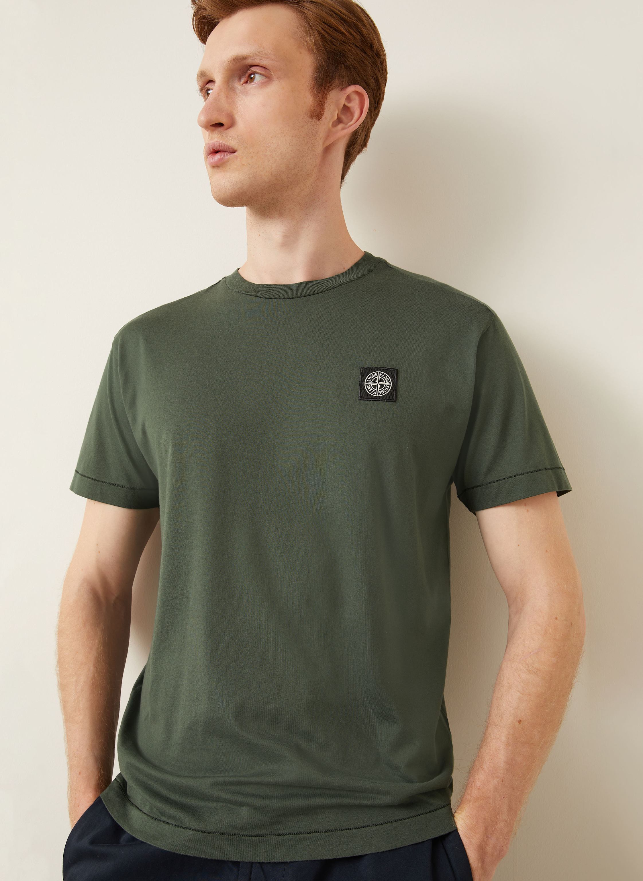 Thumbnail - Stone Island T-Shirt gruen