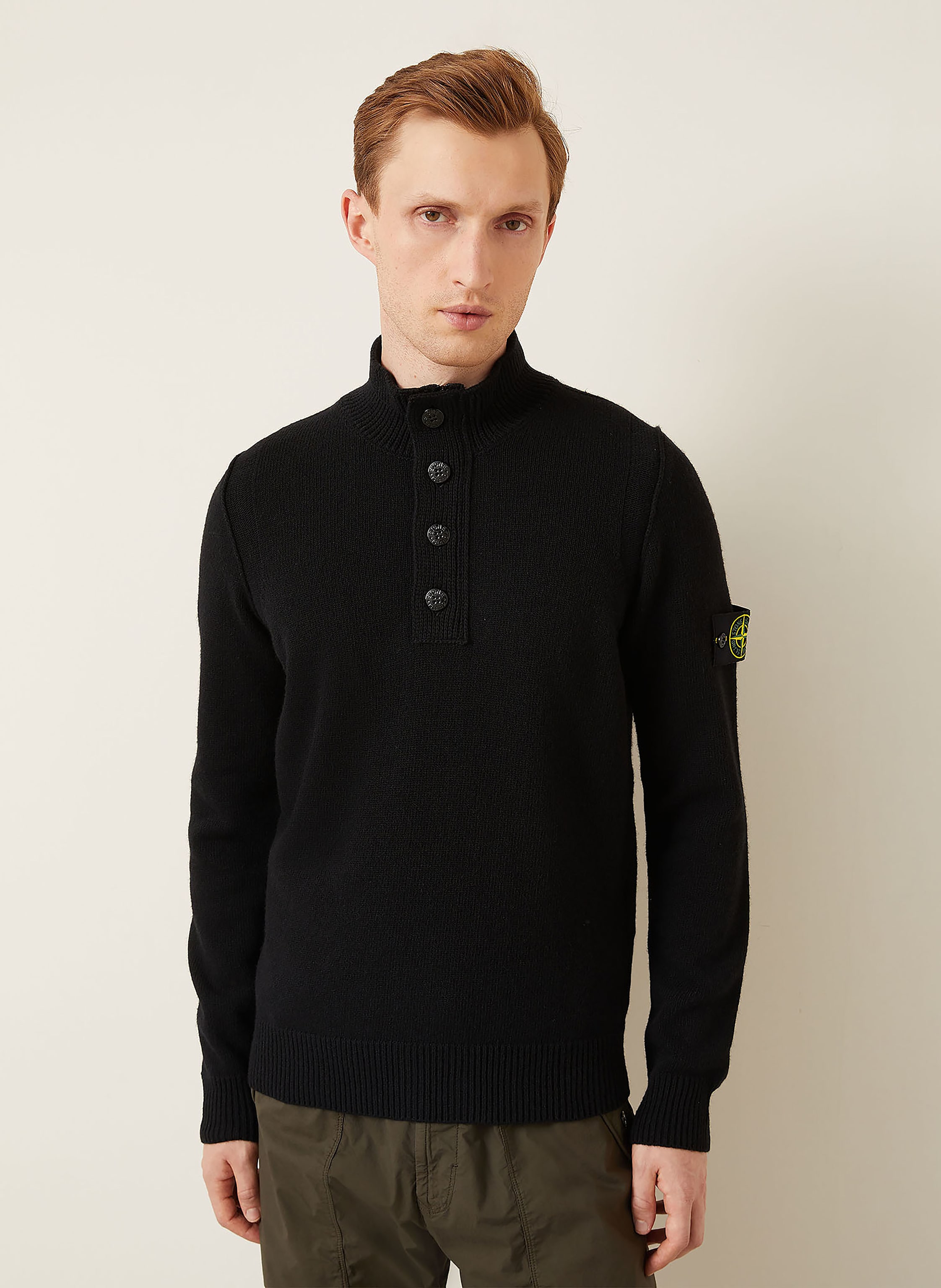 Thumbnail - Stone Island Troyer schwarz