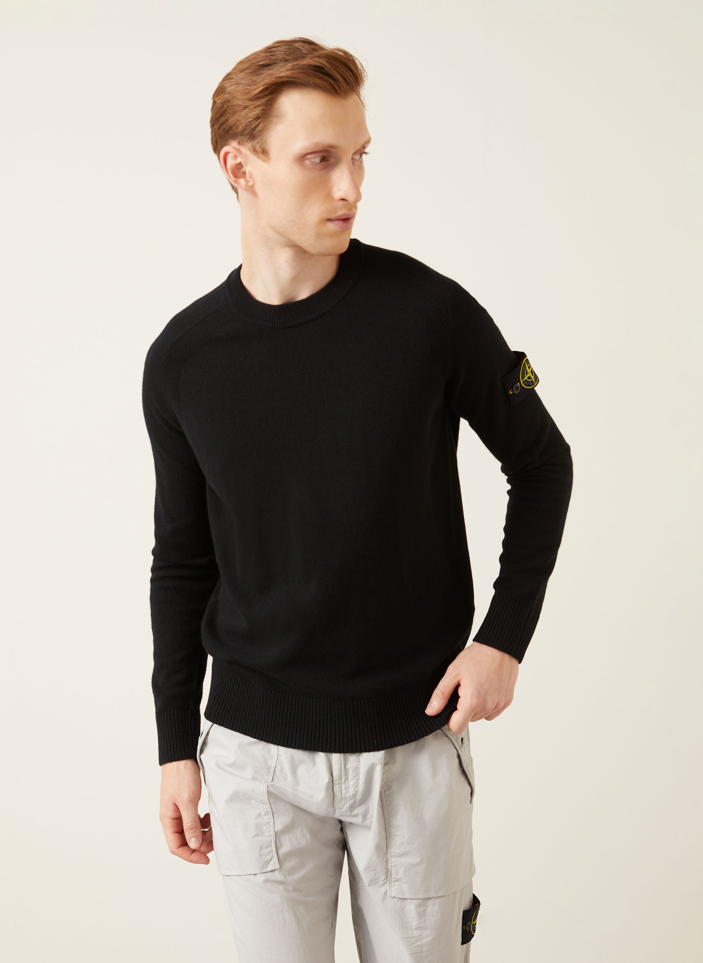 Thumbnail - Stone Island Pullover schwarz