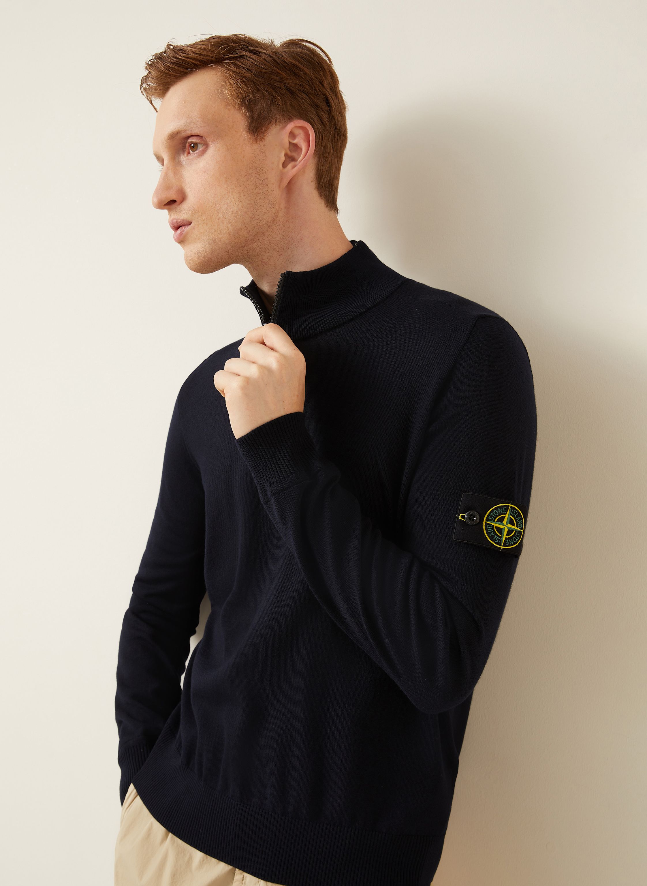 Thumbnail - Stone Island Troyer blau