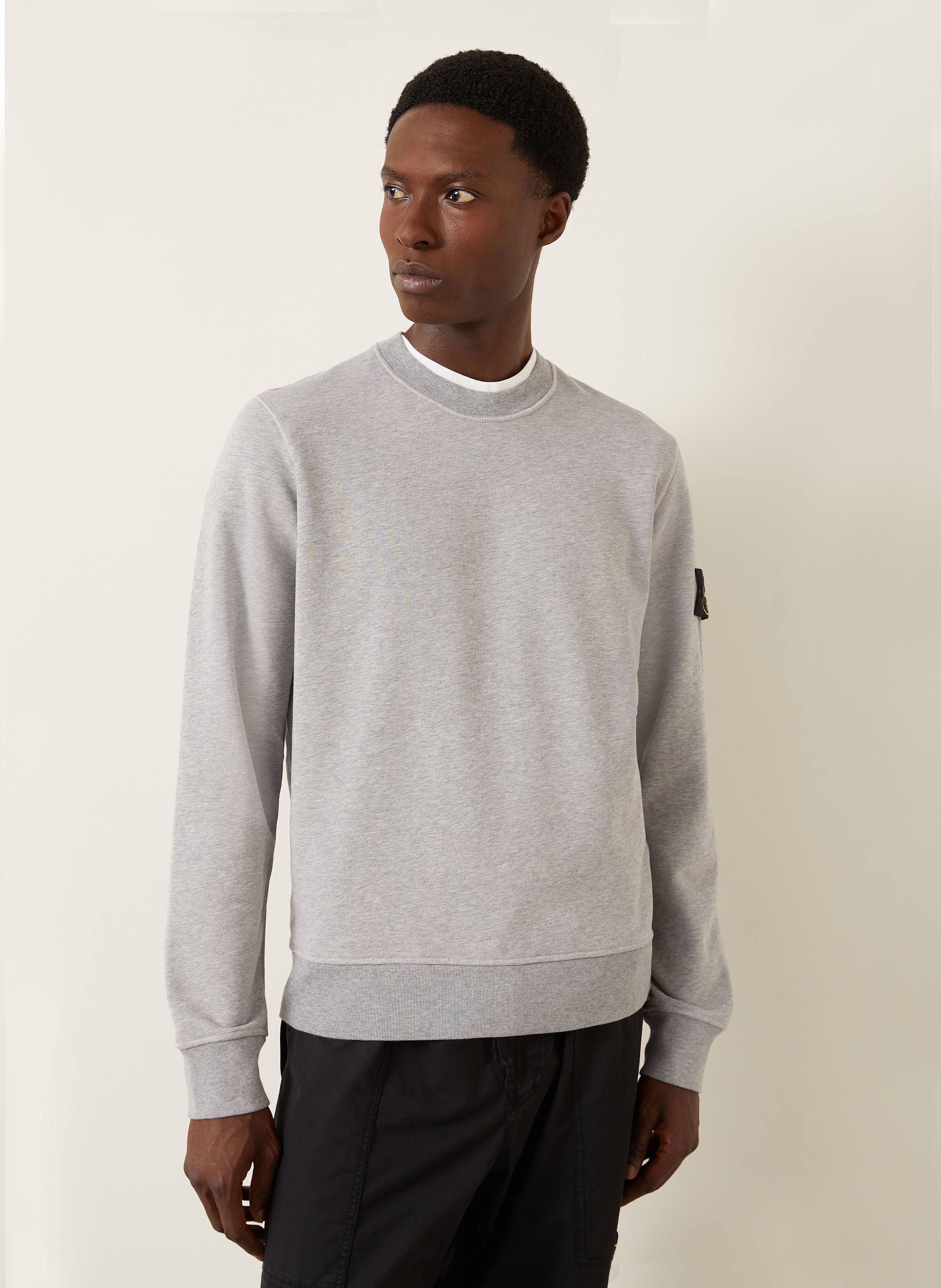 Thumbnail - Stone Island Sweatshirt grau