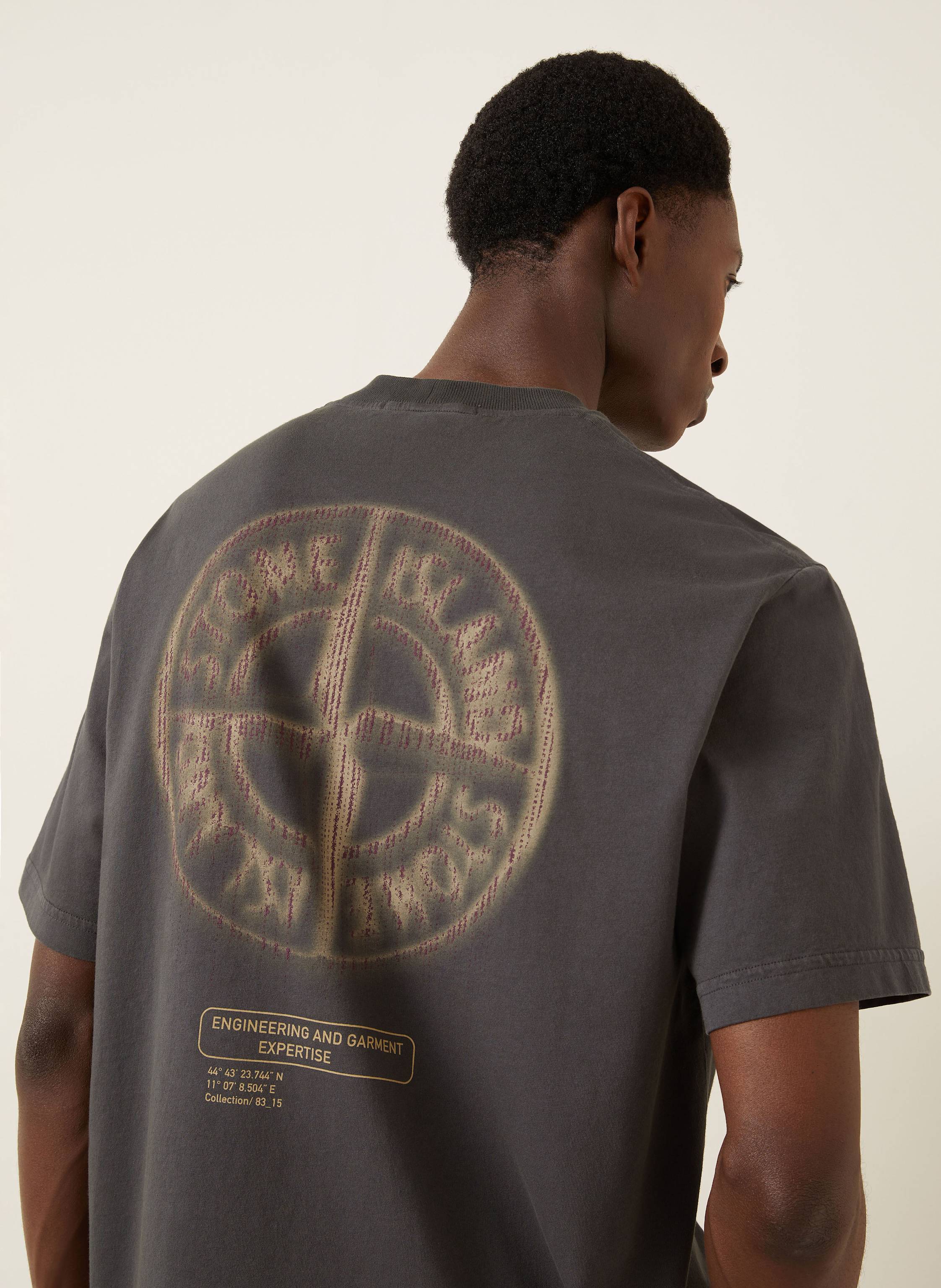 Thumbnail - Stone Island T-Shirt grau