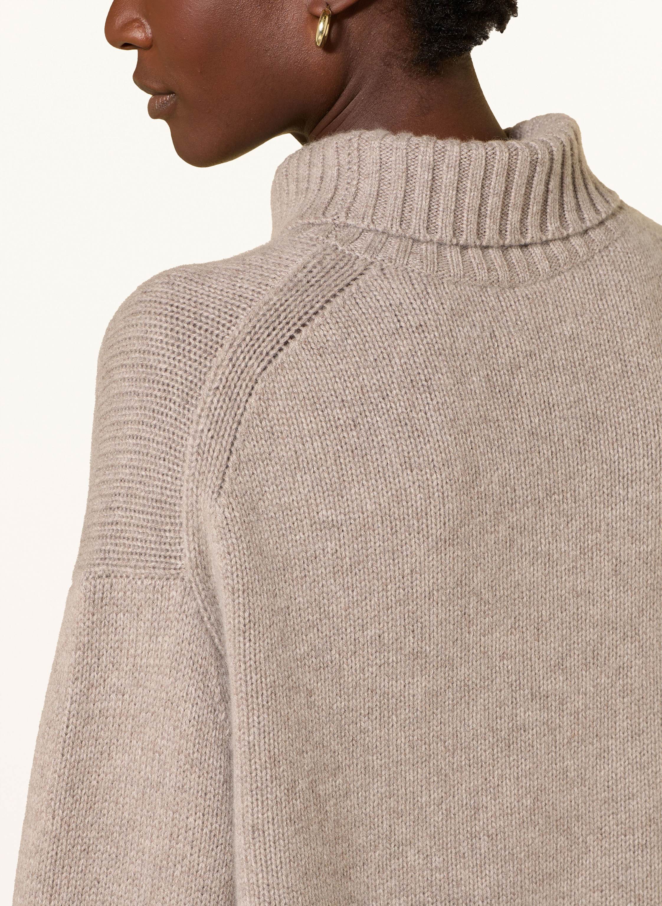 Thumbnail - Ftc Cashmere Rollkragenpullover Aus Cashmere beige