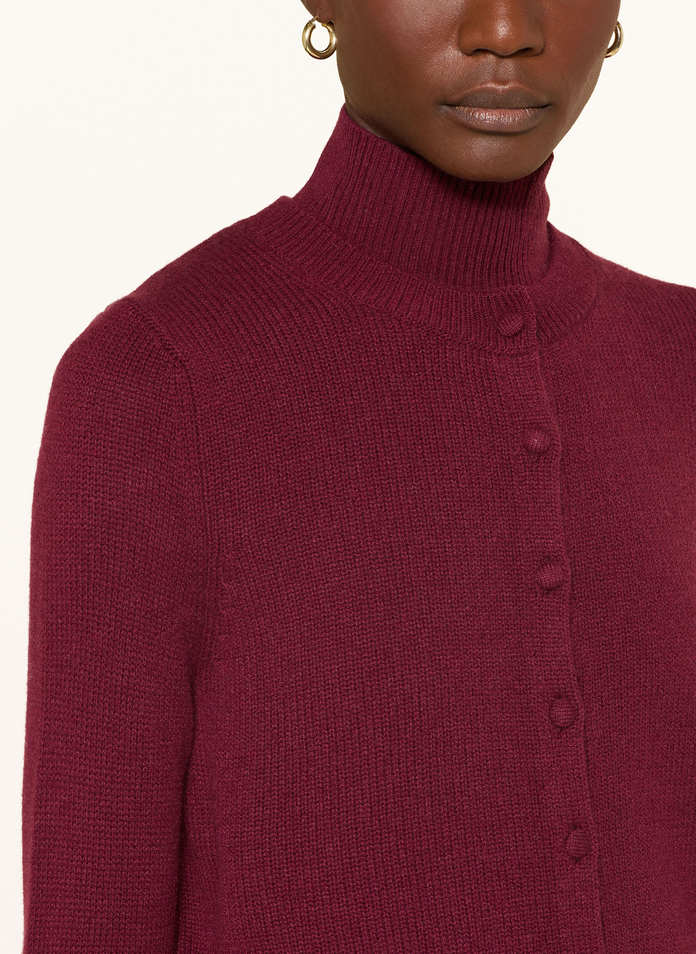 Thumbnail - Ftc Cashmere Strickjacke Aus Cashmere rot