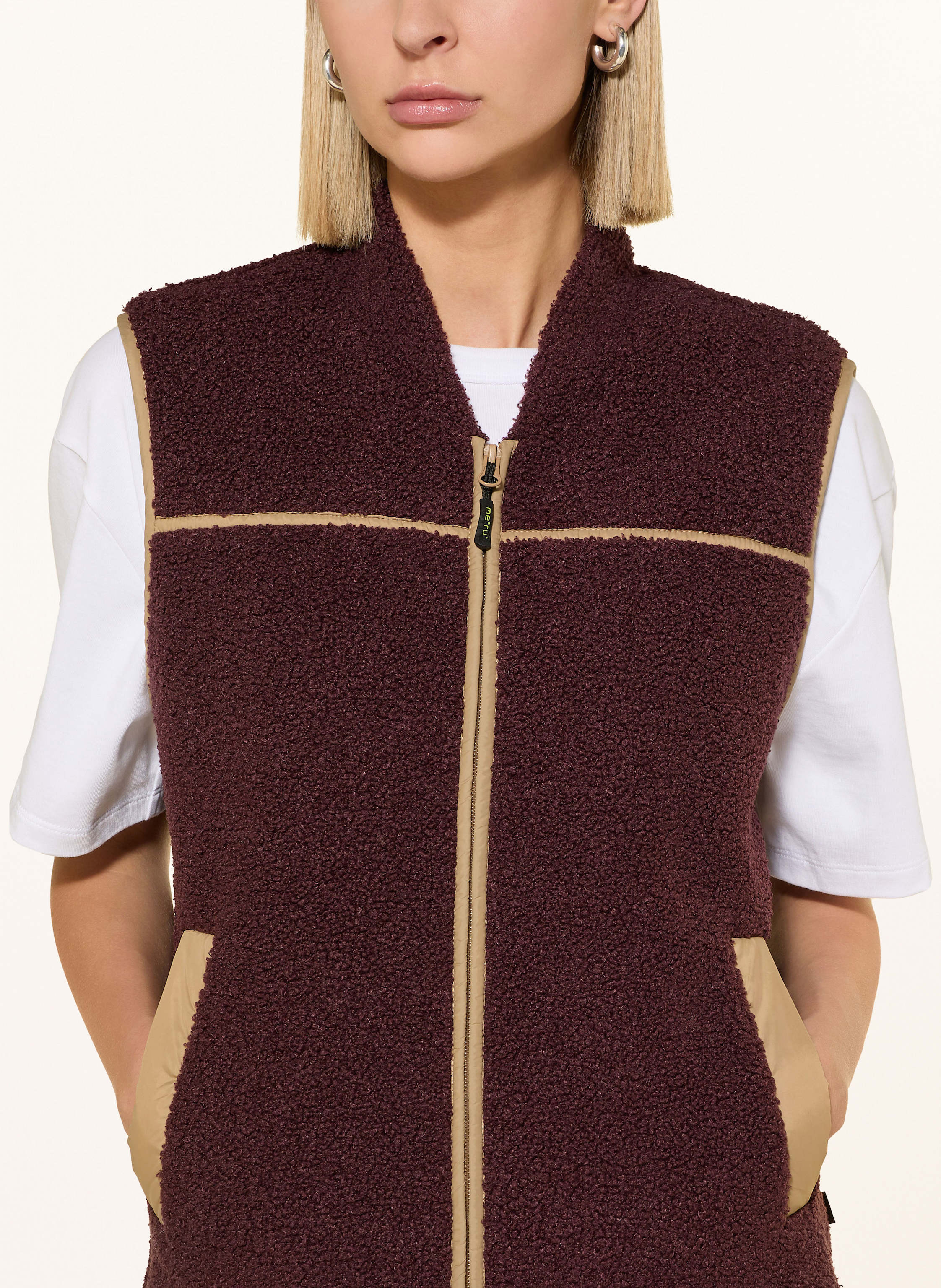 Thumbnail - Me°Ru' Fleeceweste Herlev grau