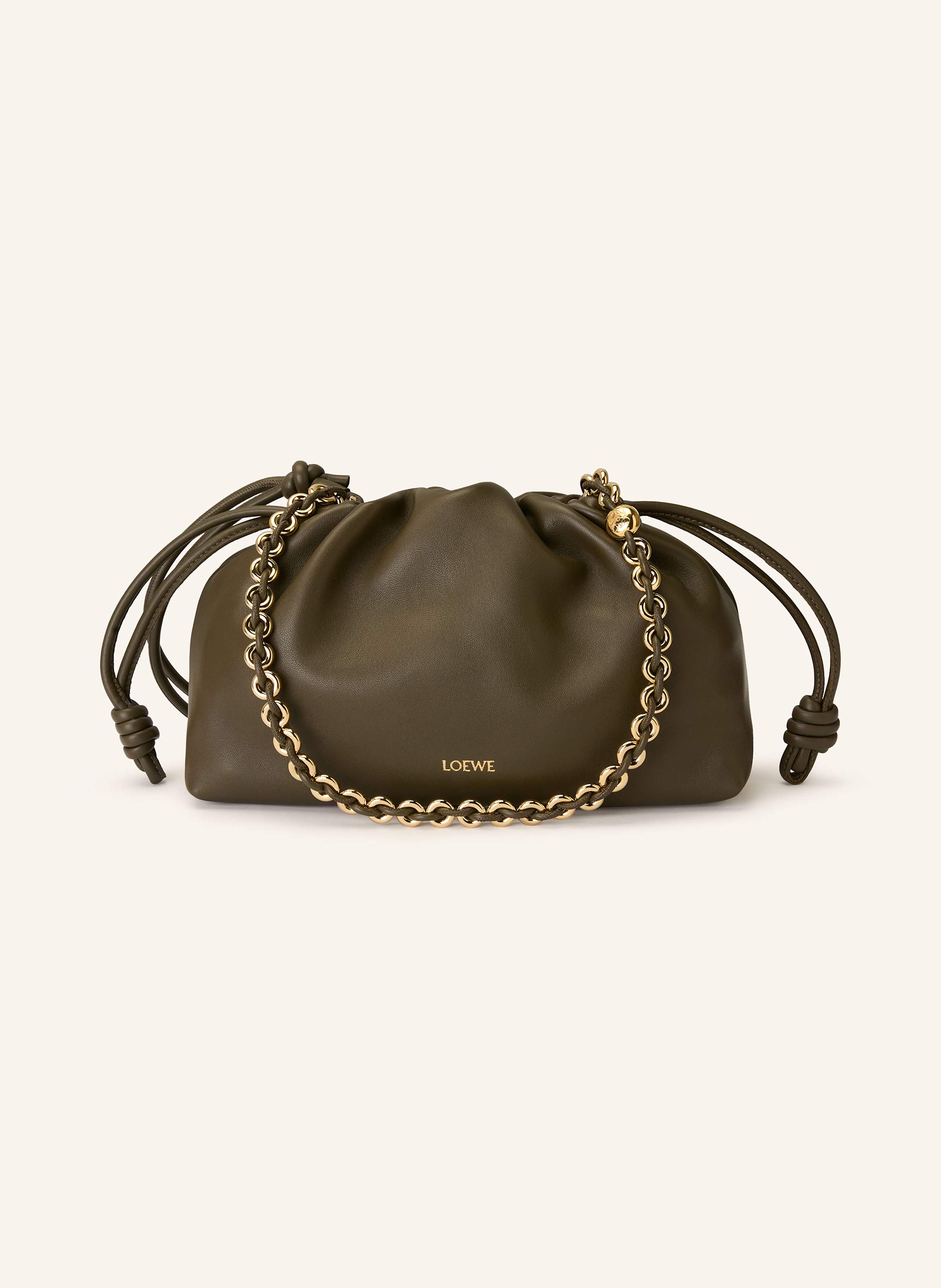 Loewe Loewe Umhängetasche Flamenco Medium gruen in KHAKI