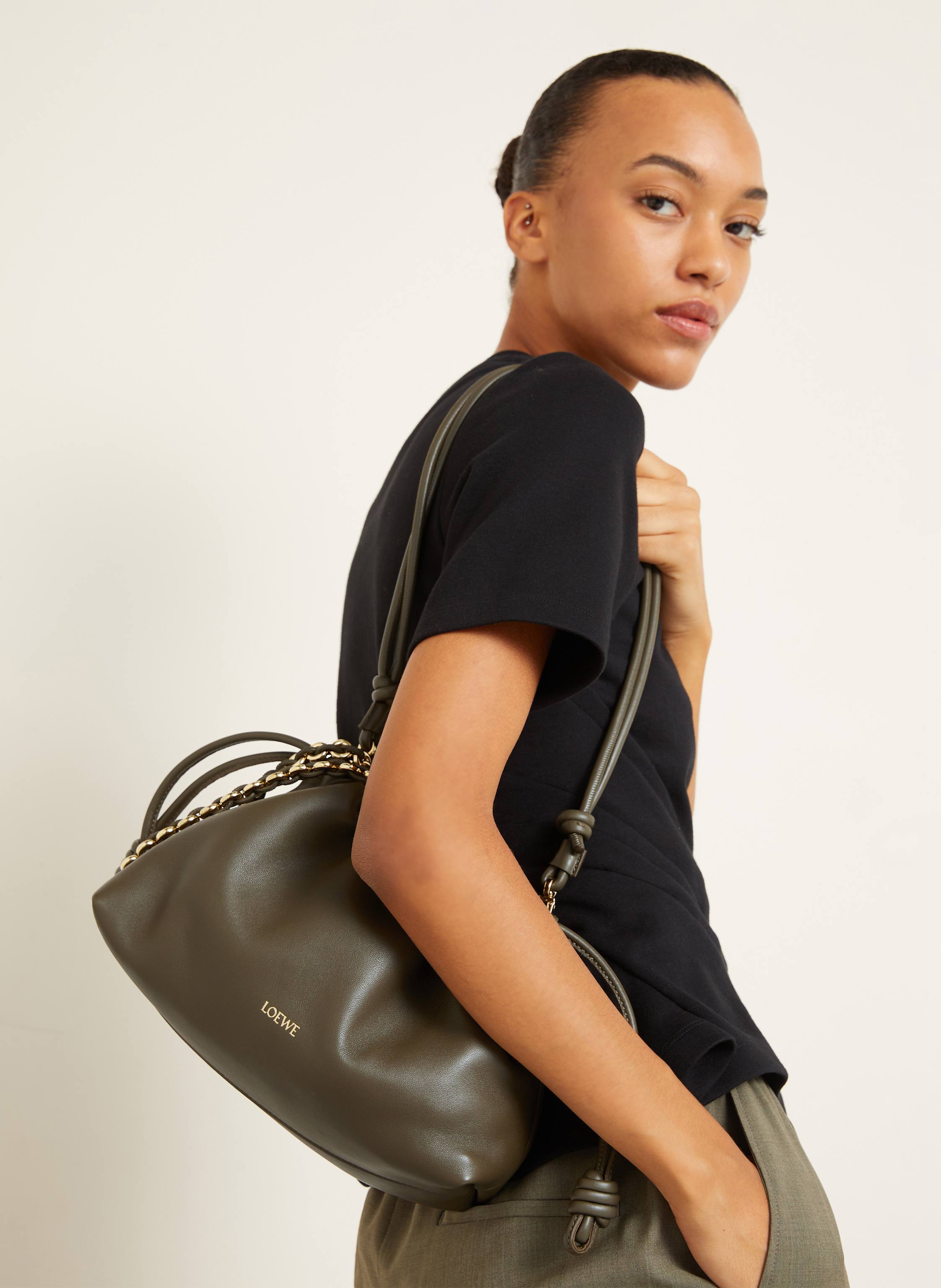 Thumbnail - Loewe Umhängetasche Flamenco Medium gruen