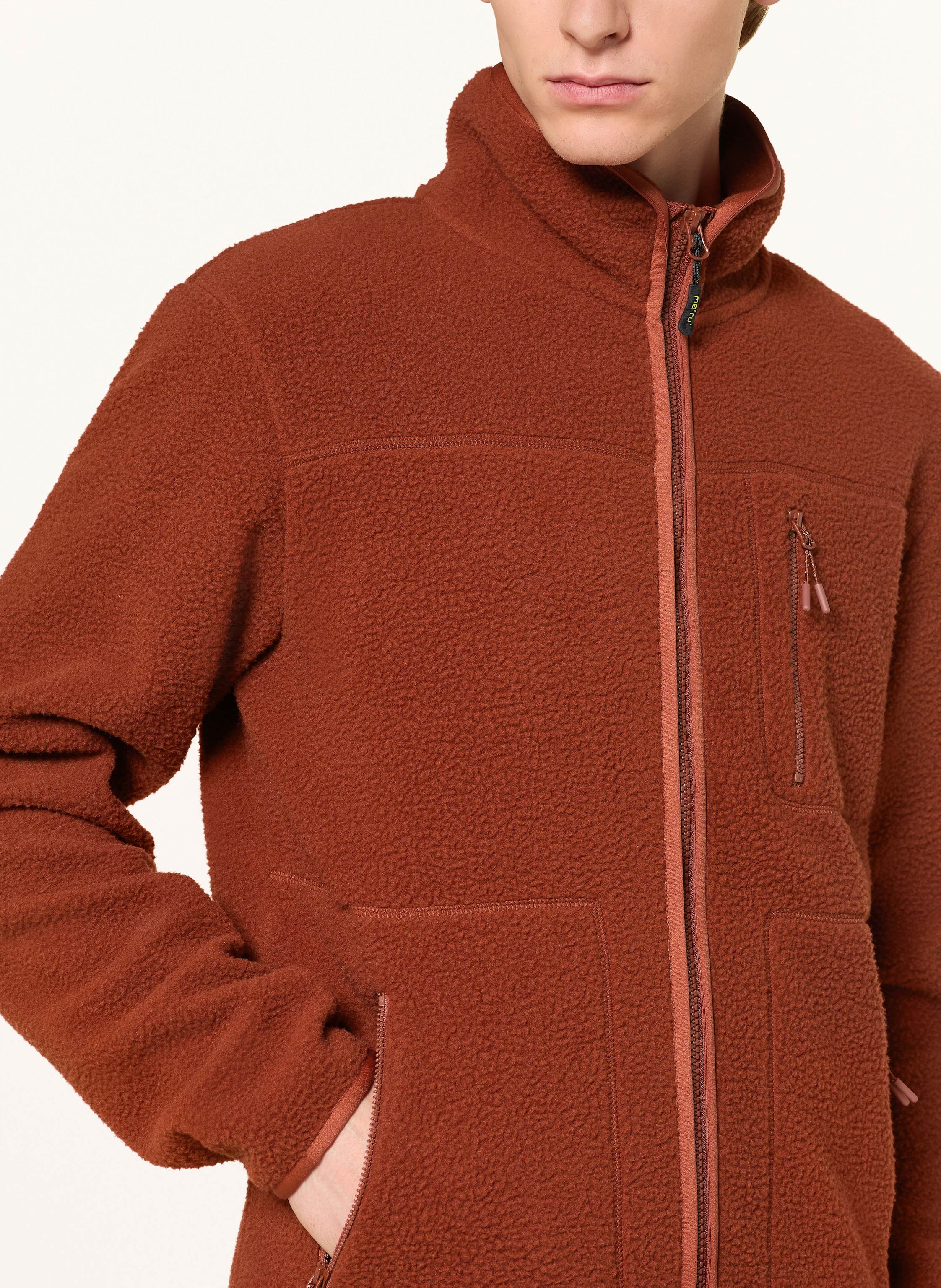 Thumbnail - Me°Ru' Fleecejacke Bobigny braun