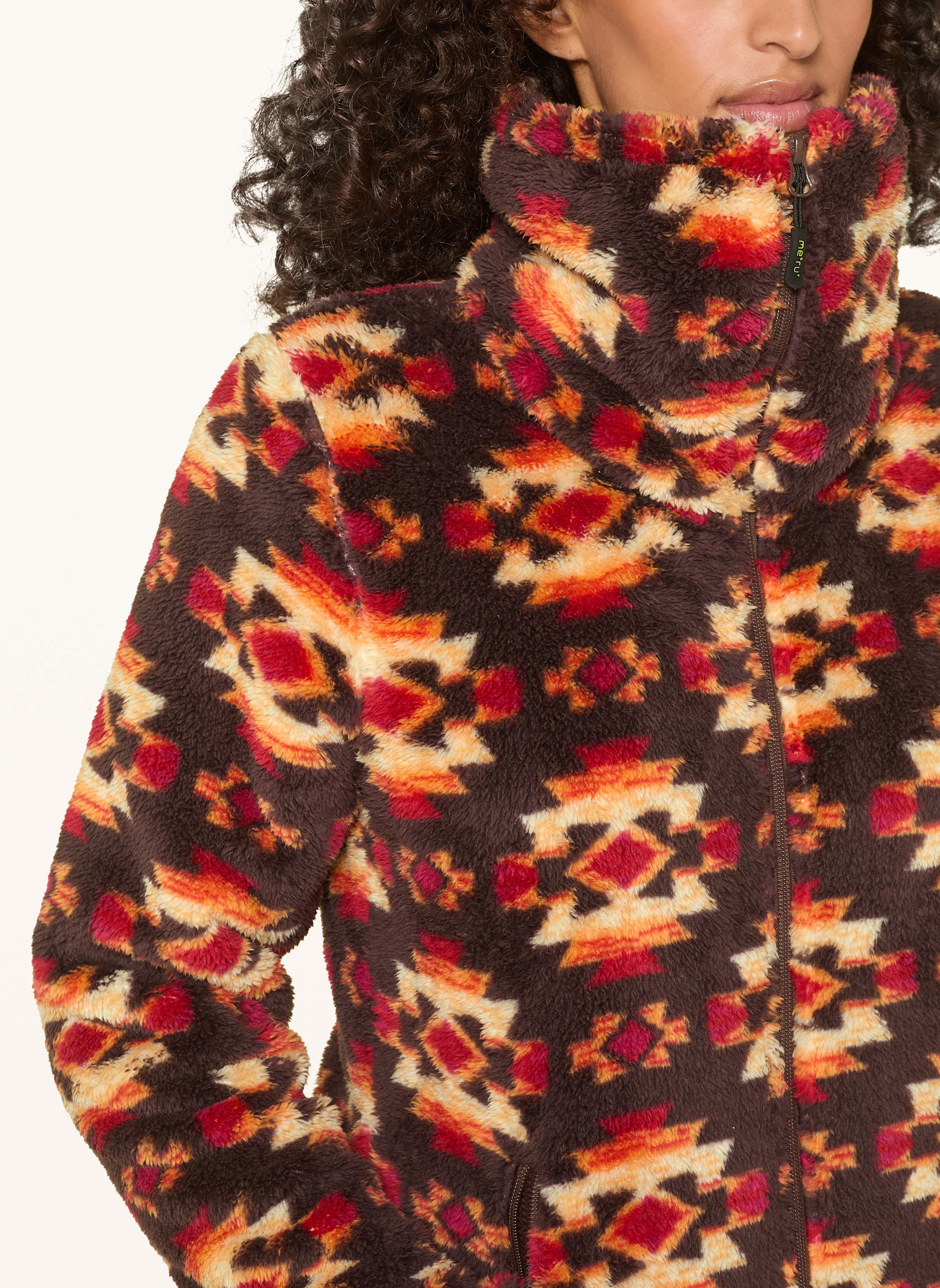 Thumbnail - Me°Ru' Fleecejacke Kurgan braun