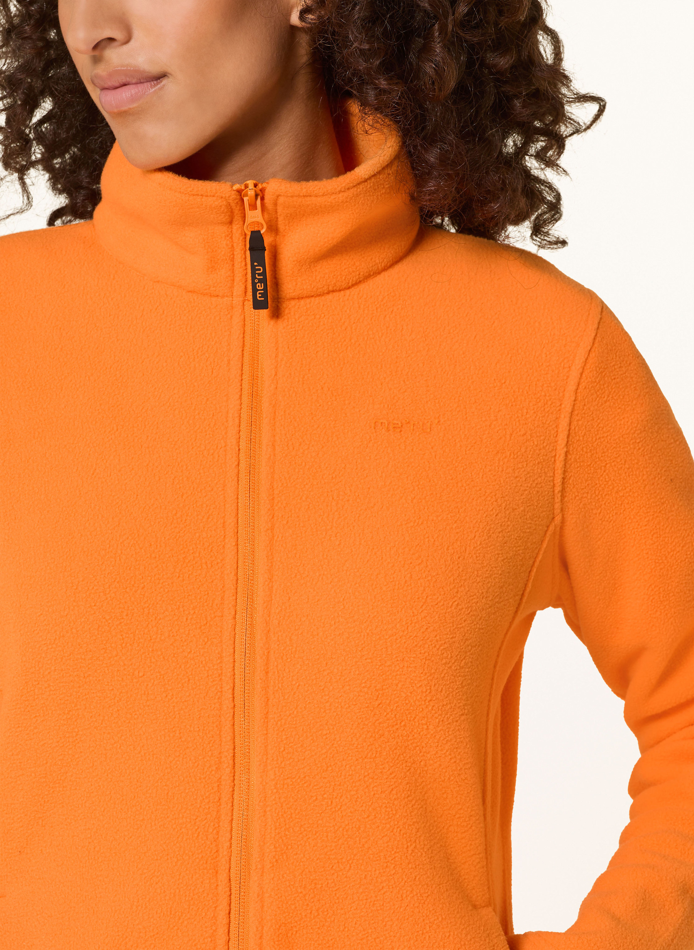 Thumbnail - Me°Ru' Fleecejacke Smethwick orange