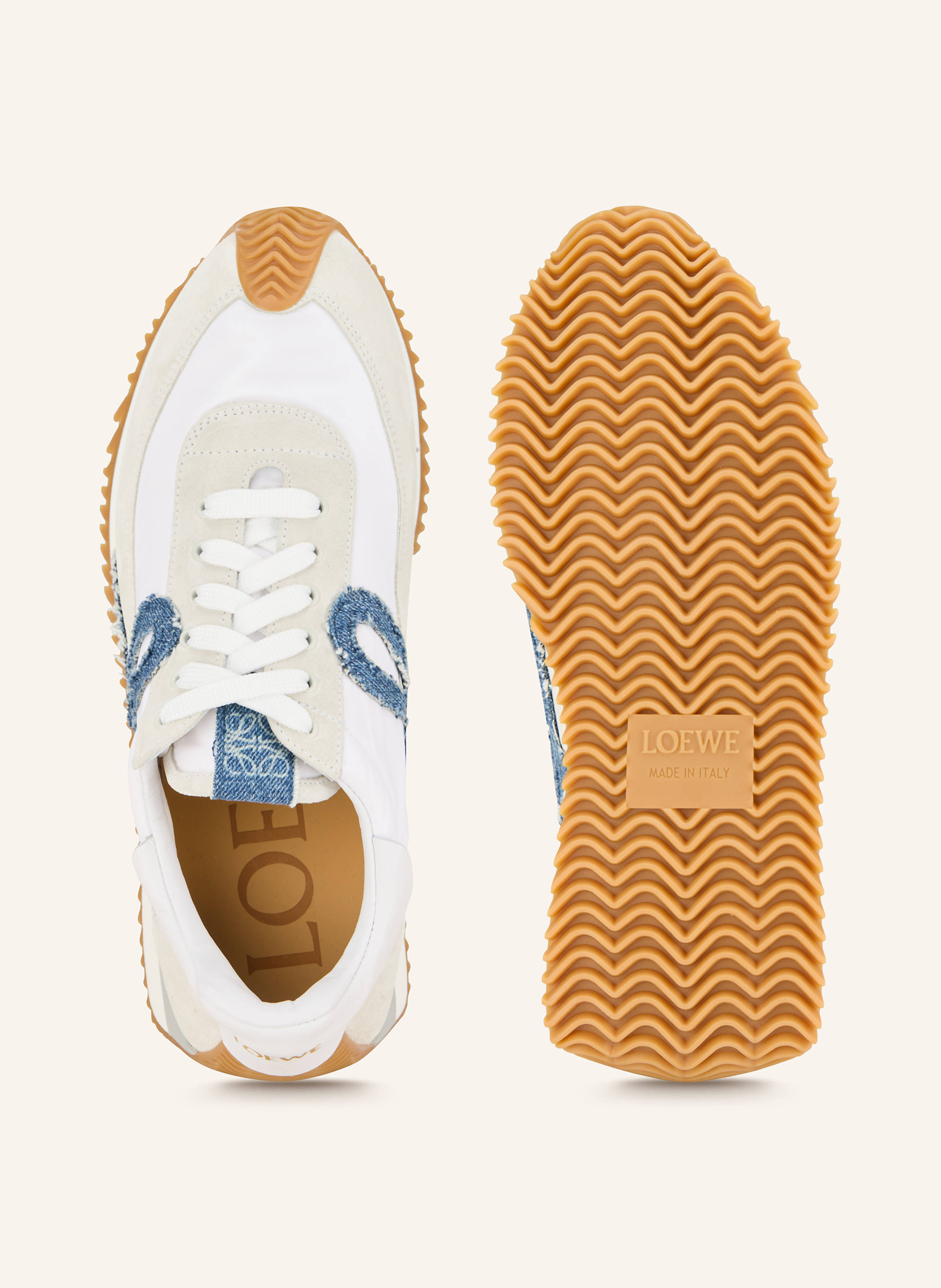 Thumbnail - Loewe Sneaker Flow Runner 2.0 weiss