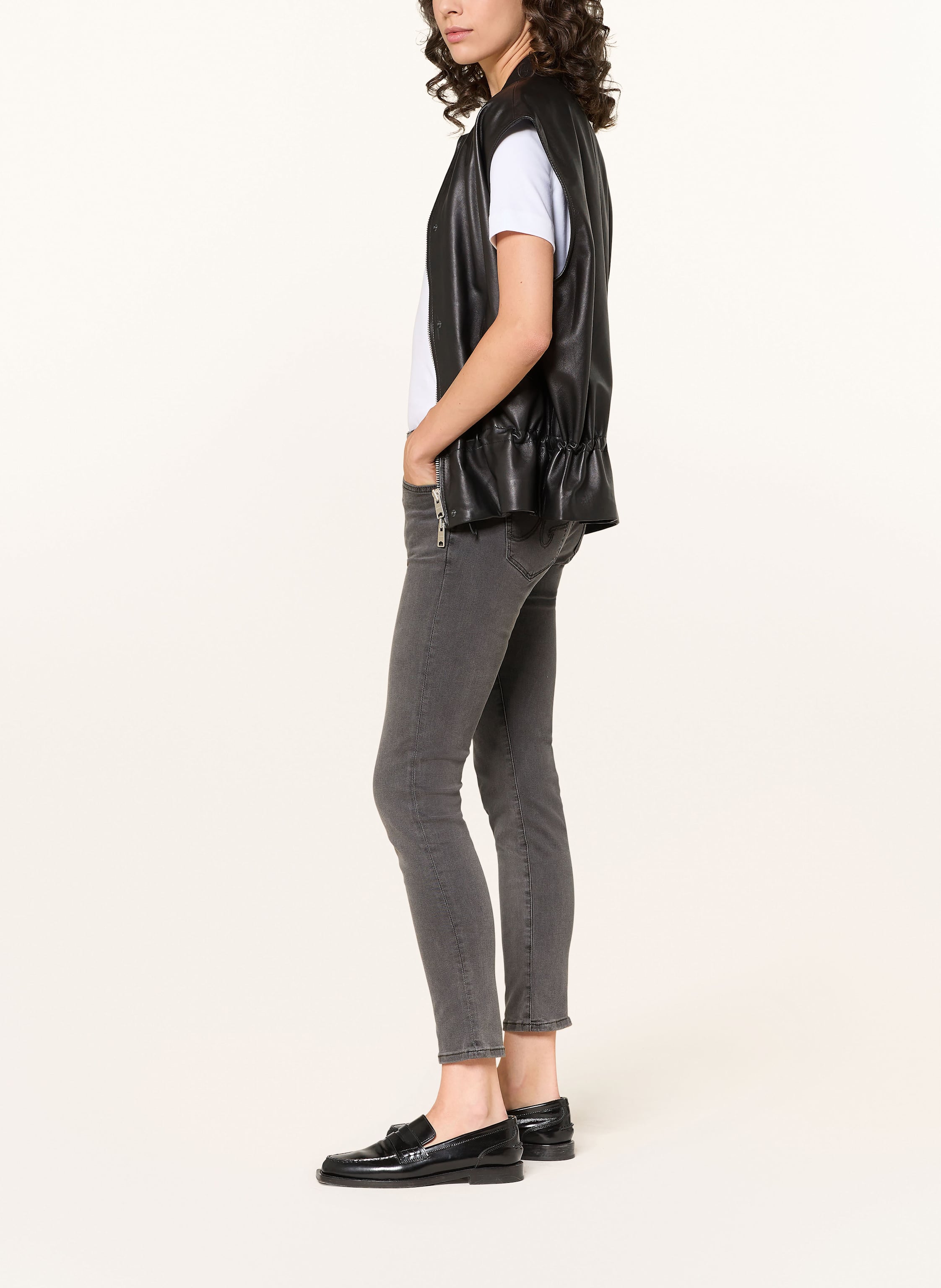 Thumbnail - Ag Jeans Skinny Jeans Legging Ankle grau