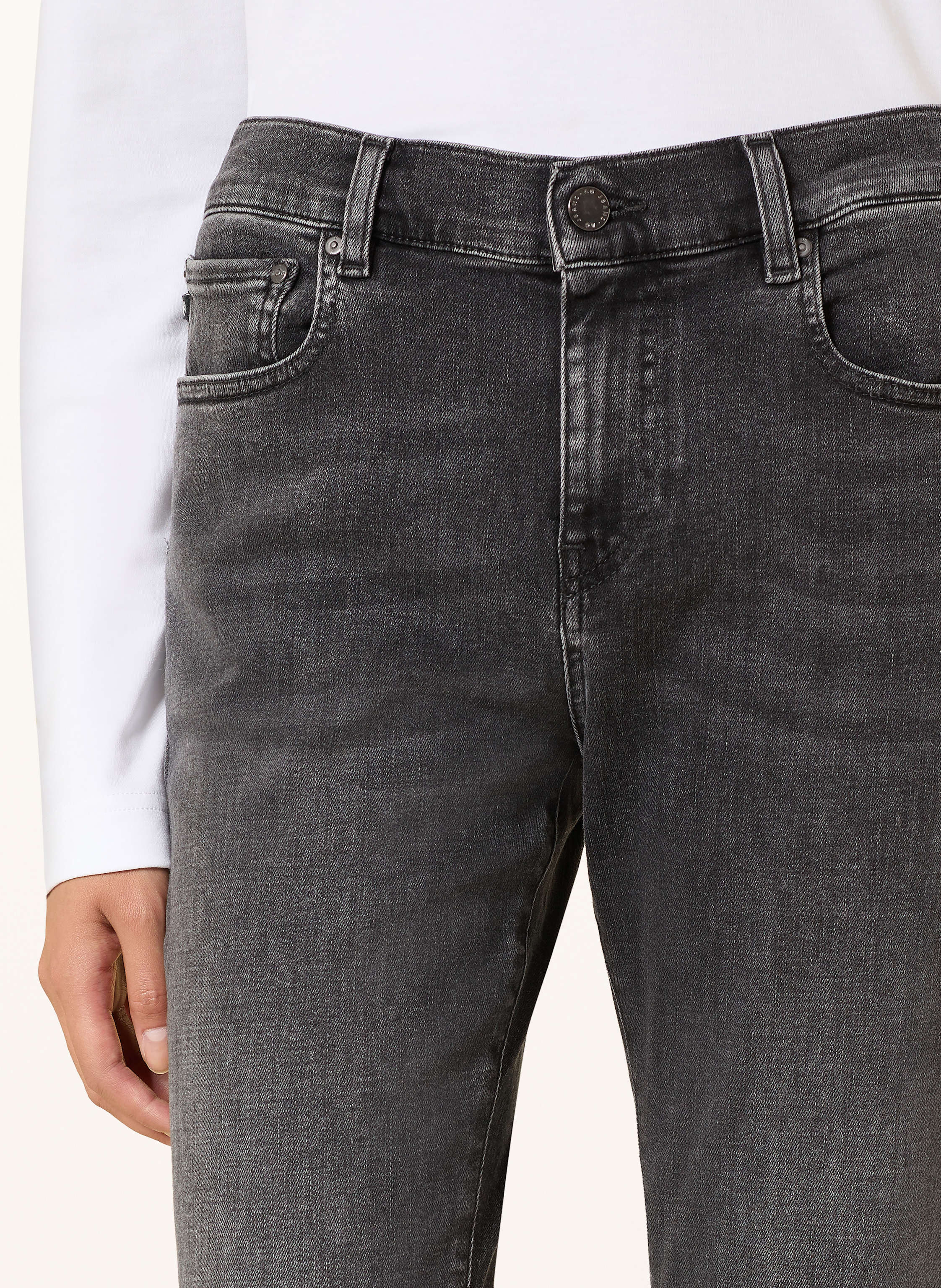Thumbnail - Ag Jeans Jeans Ex Boyfriend schwarz