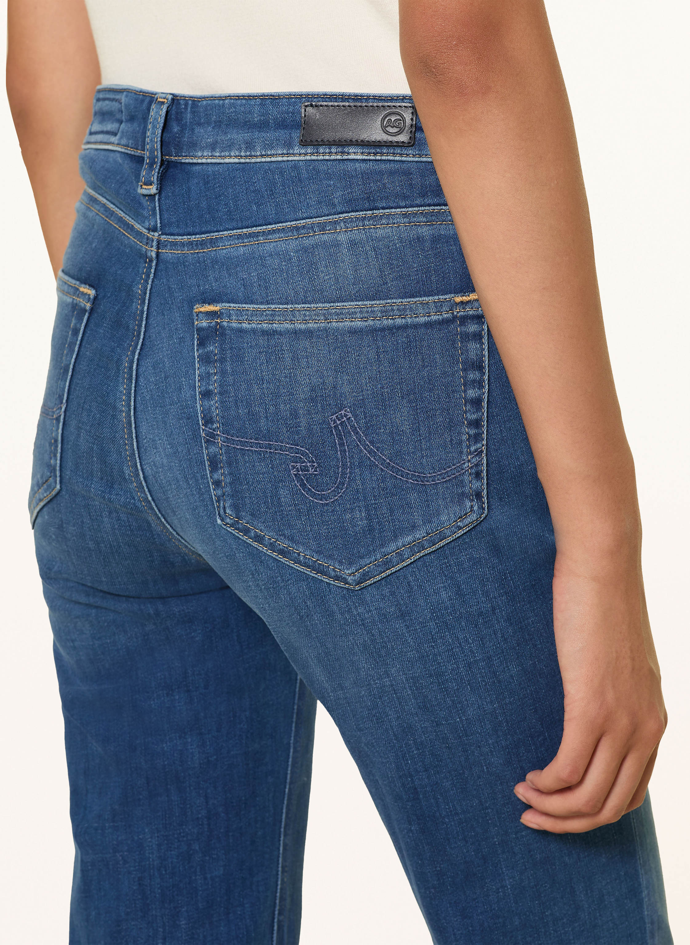 Thumbnail - Ag Jeans Flared Jeans Tropea blau
