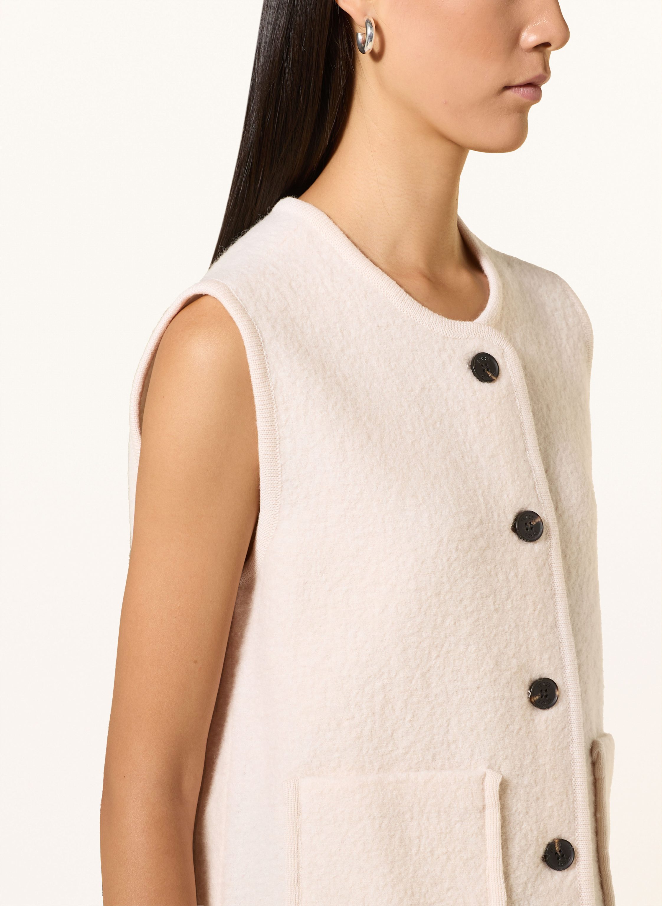 Thumbnail - Yerse Strickweste Graz weiss