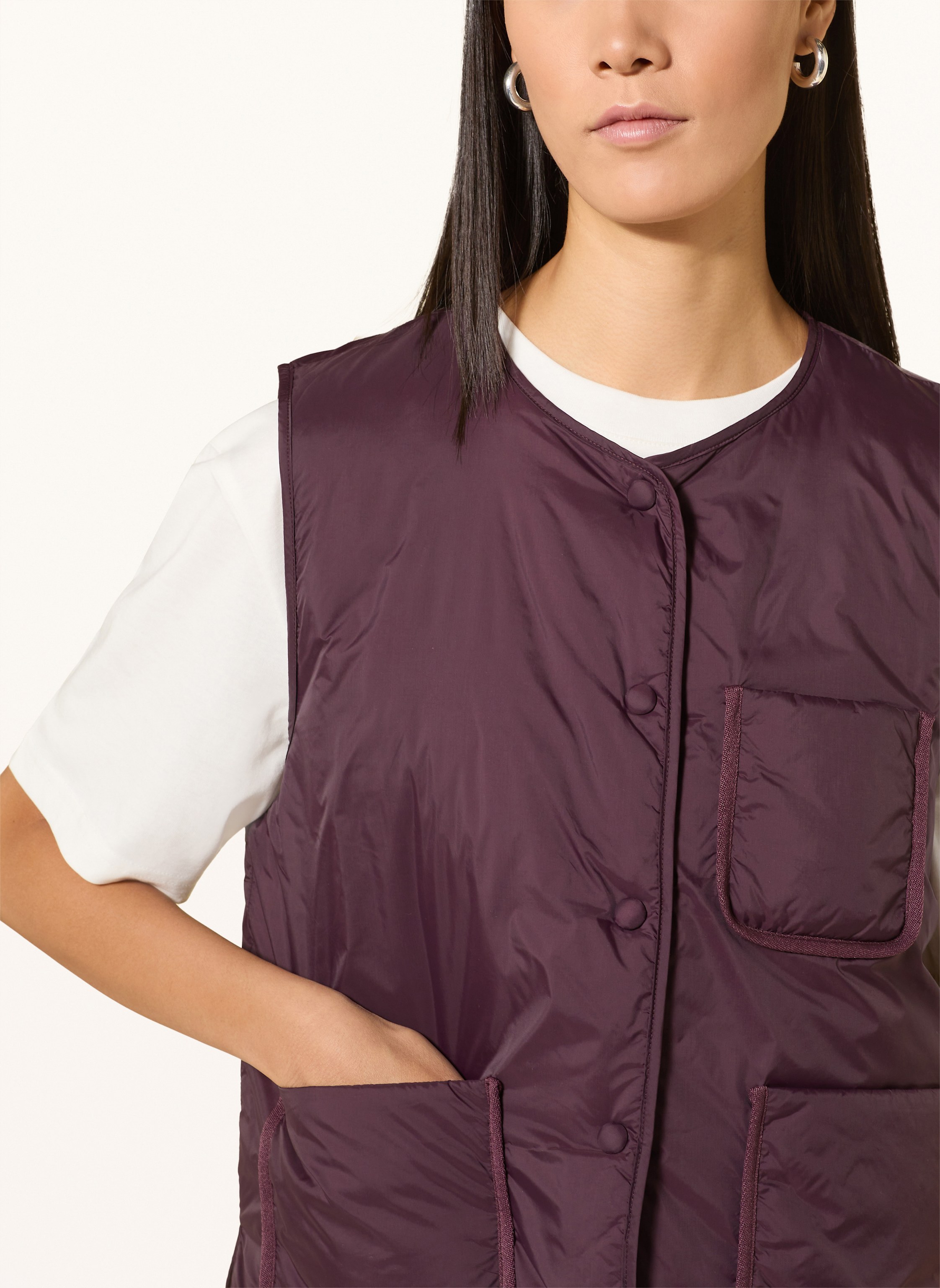 Thumbnail - Yerse Steppweste Thelma Mit Dupont™ Sorona®-Isolierung rot