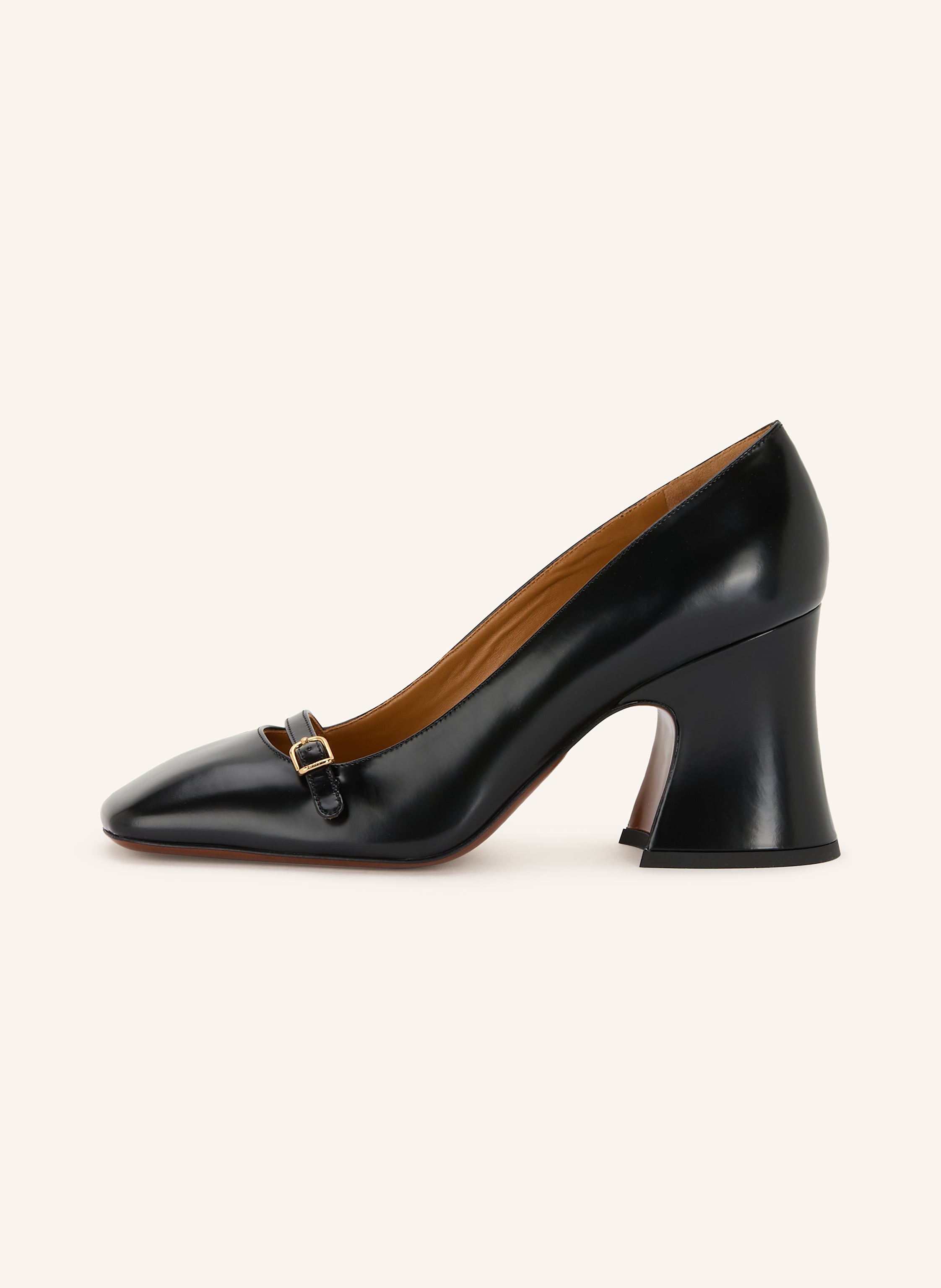 Thumbnail - Chloé Mary-Jane-Pumps Janis schwarz