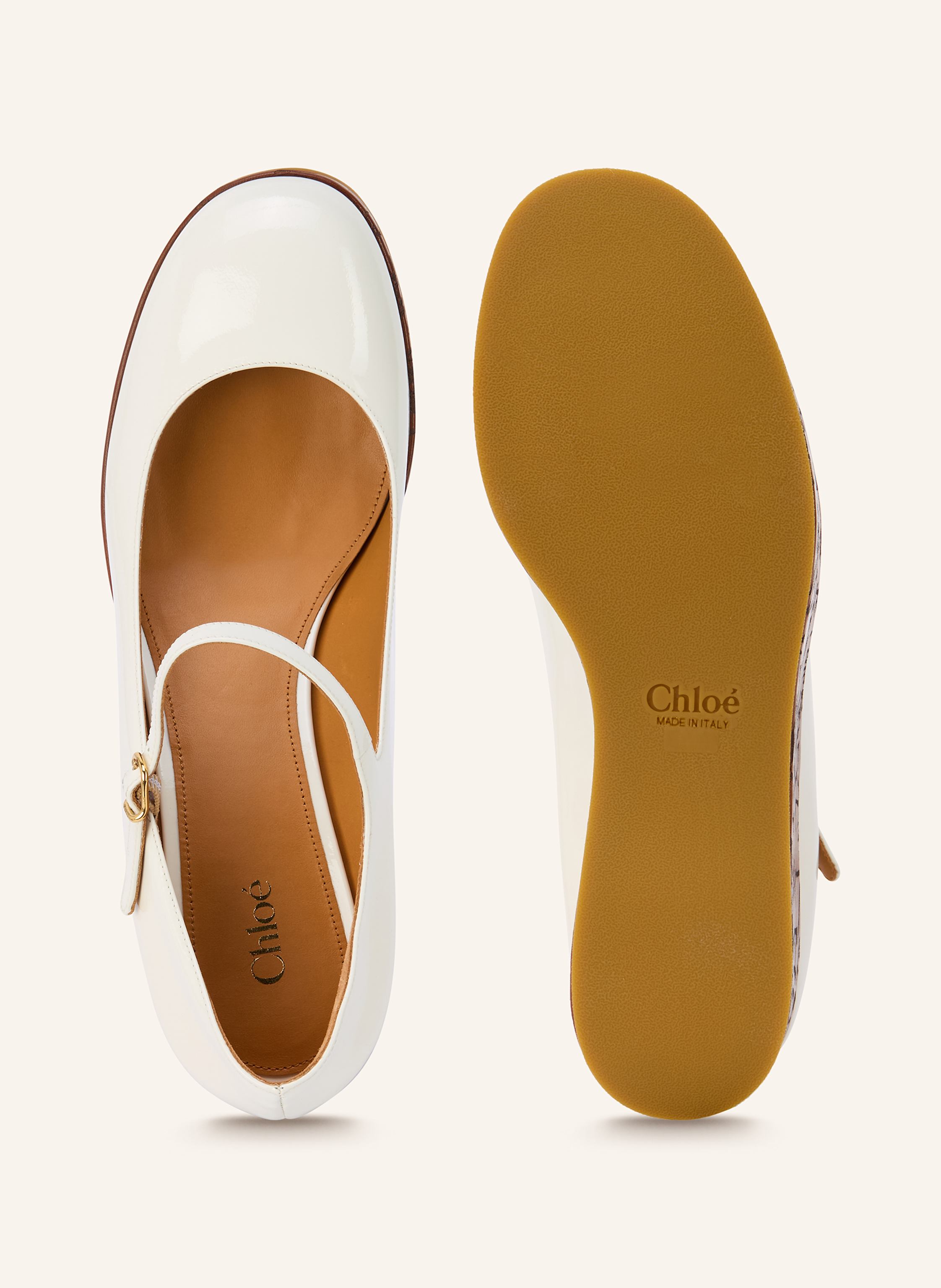 Thumbnail - Chloé Plateau-Wedges Maxime weiss