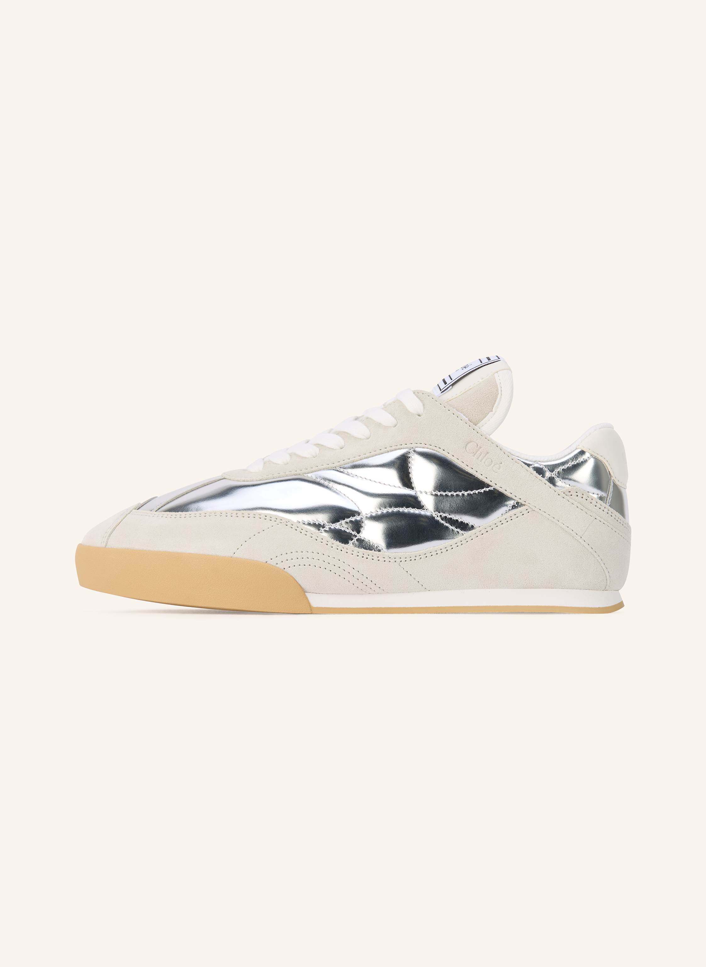 Thumbnail - Chloé Sneaker Kick silber