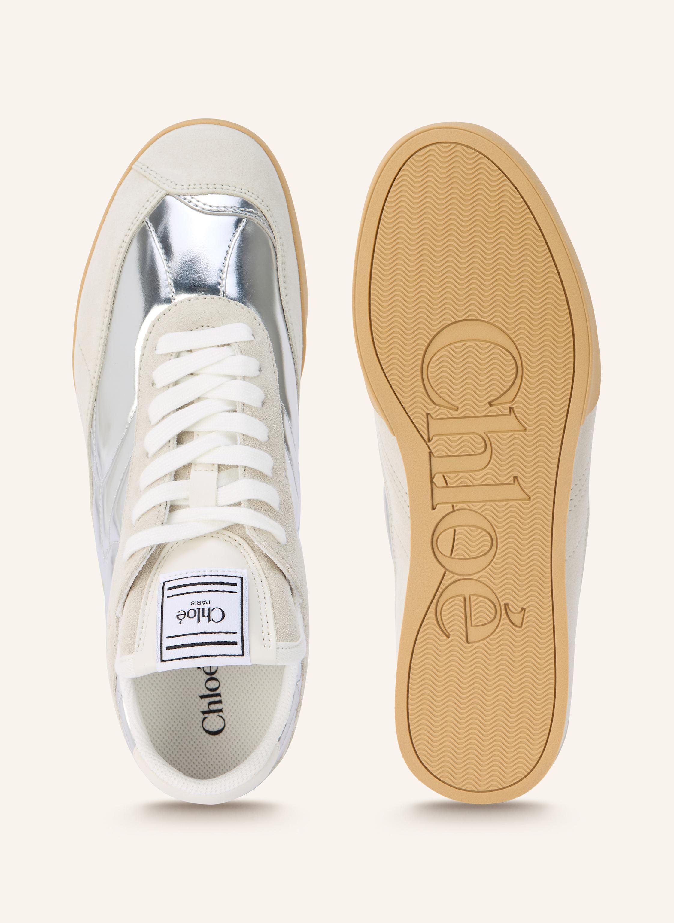 Thumbnail - Chloé Sneaker Kick silber