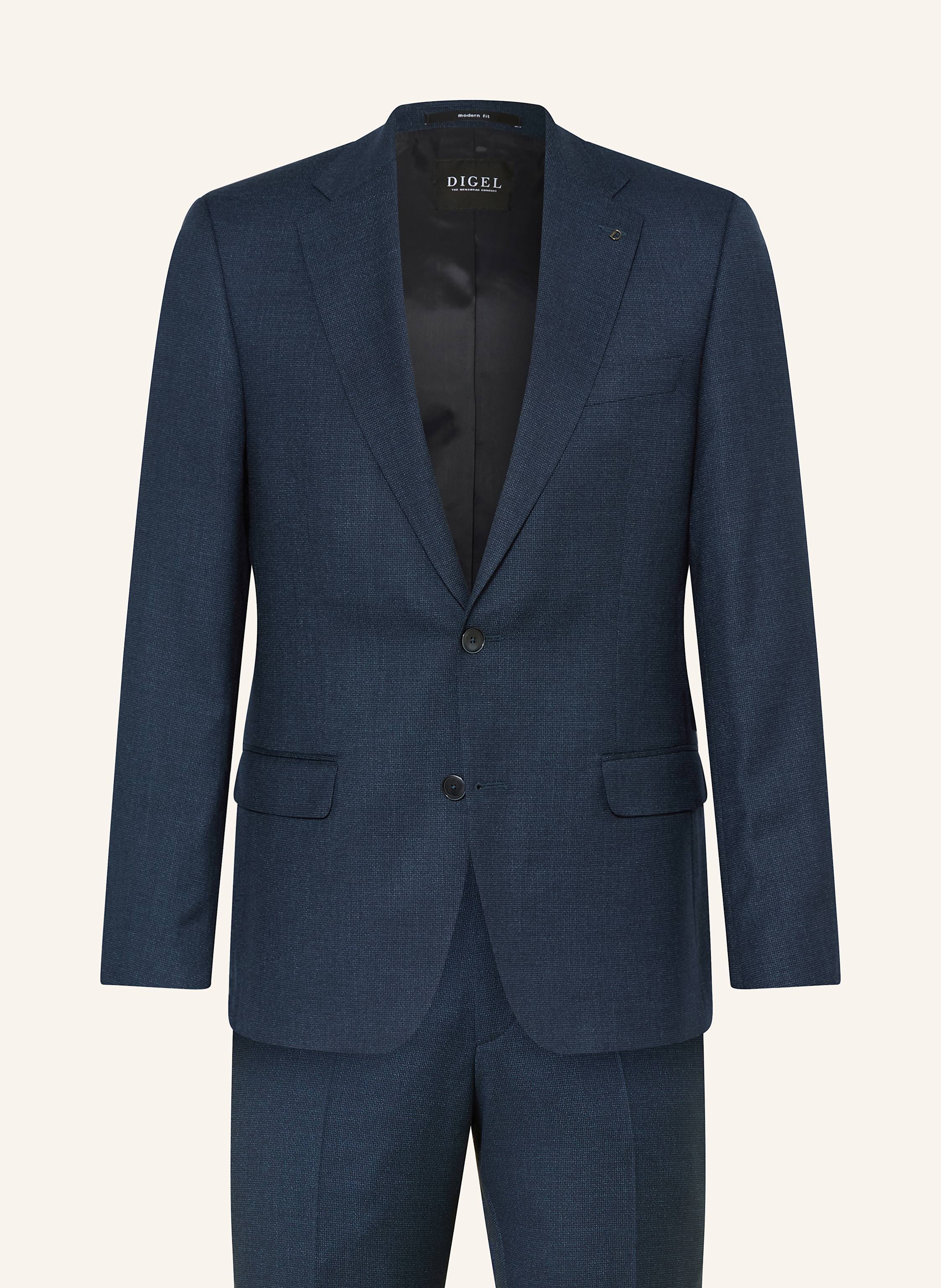 Digel Anzug Daren Slim Fit blau