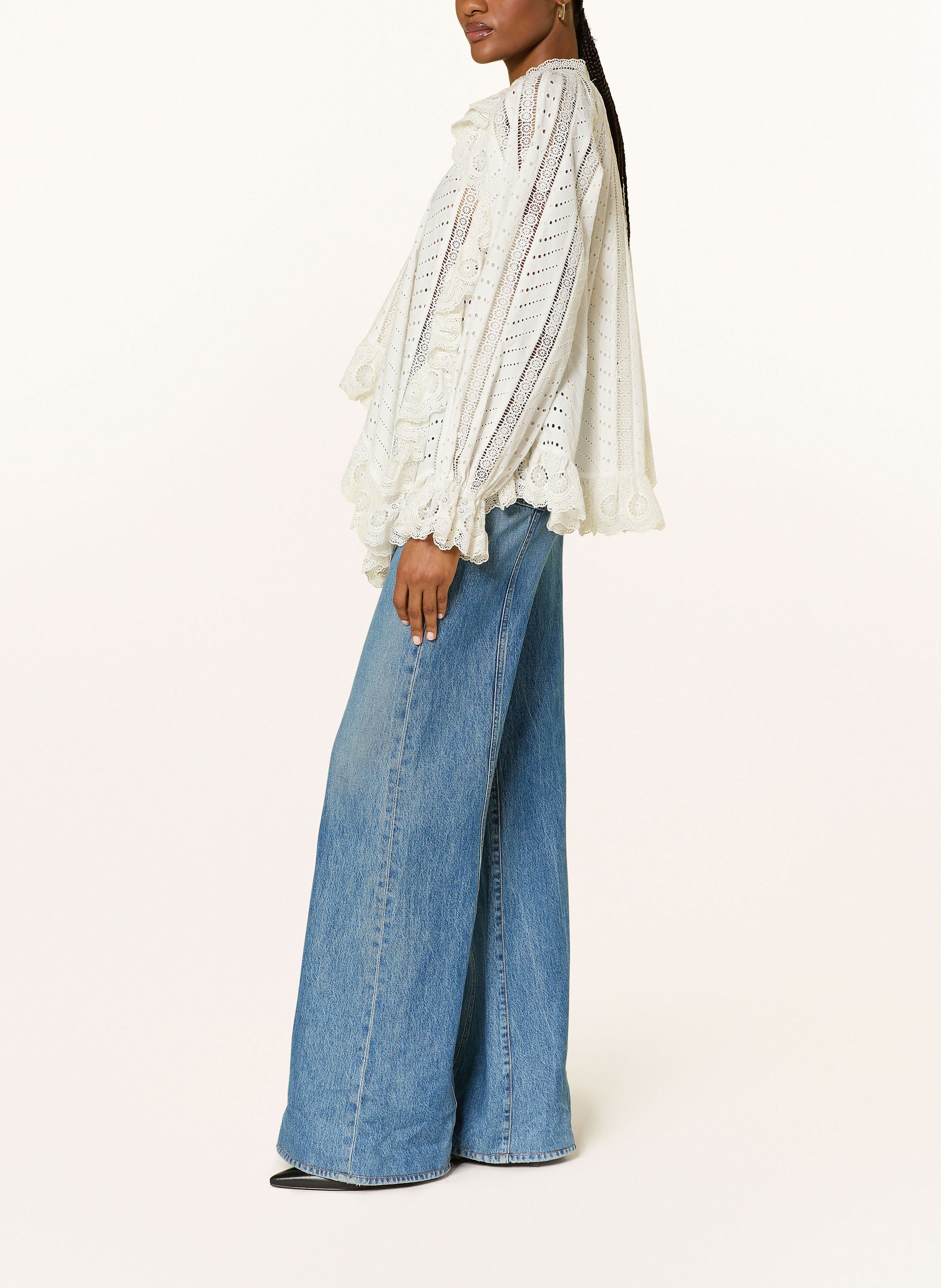 Thumbnail - Ulla Johnson Flared Jeans The Delphine blau