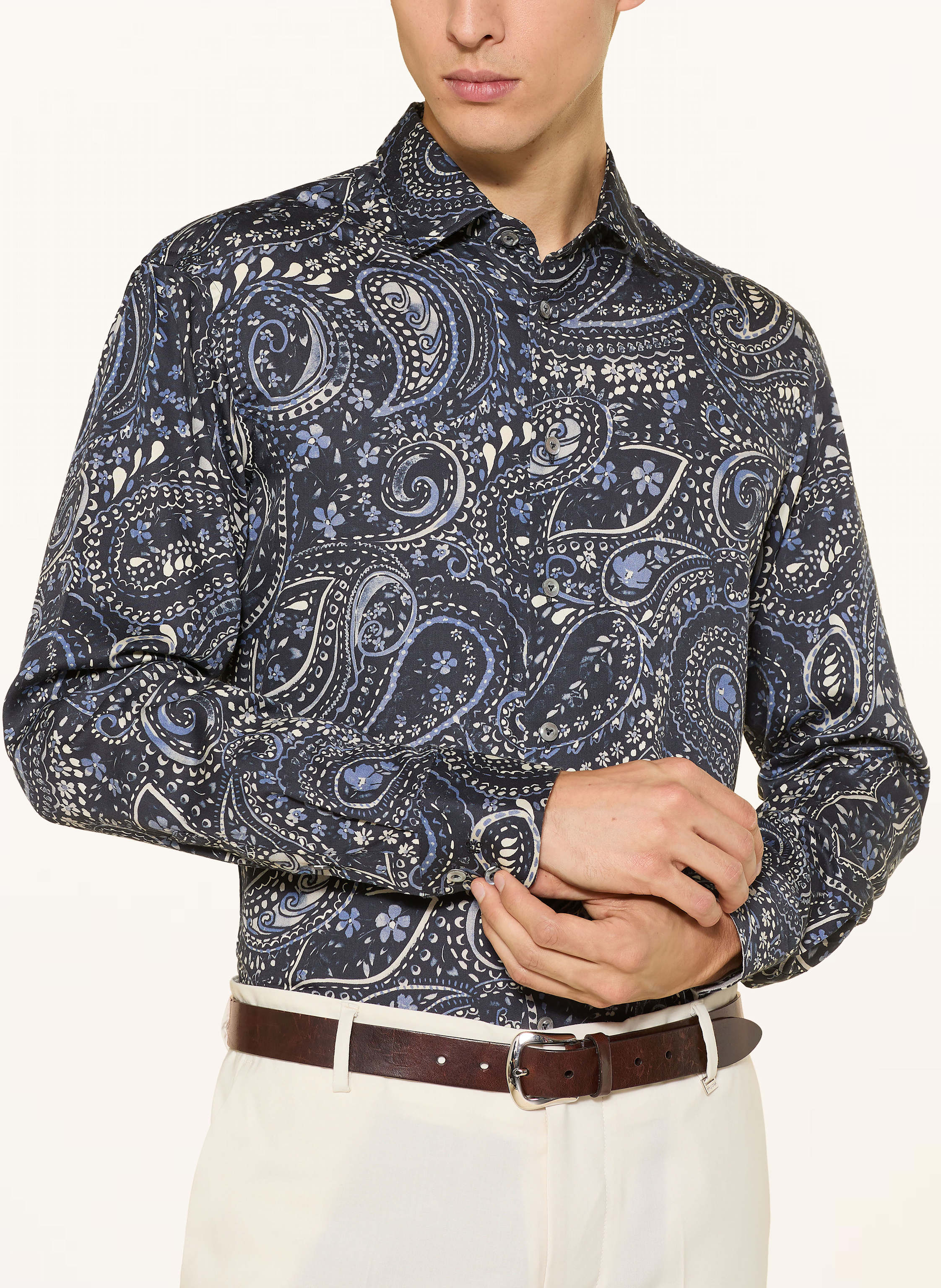 Thumbnail - Van Laack Hemd Vl-Retin Regular Fit blau