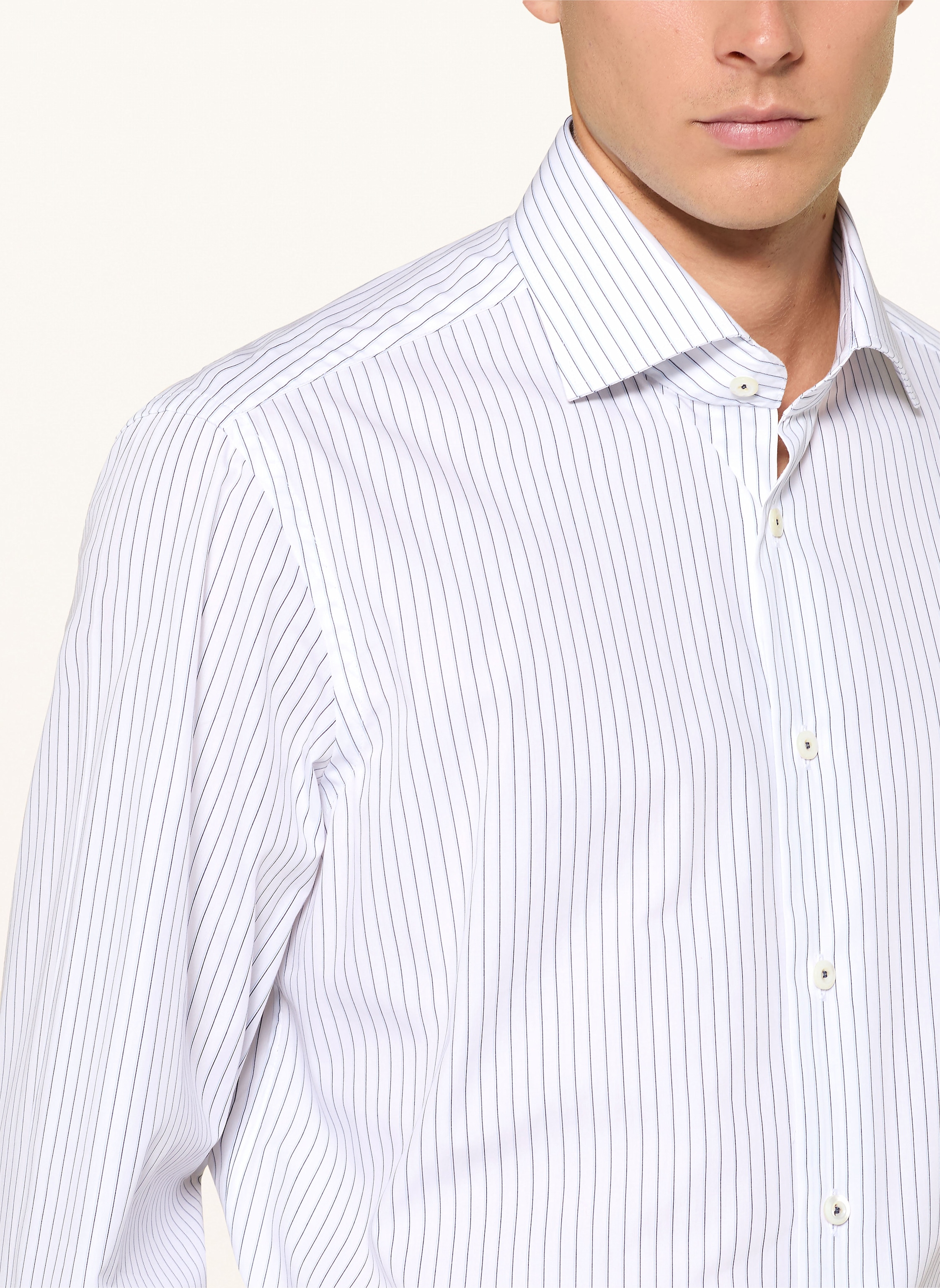 Thumbnail - Van Laack Hemd Vl-Rivara-Tv Tailored Fit weiss