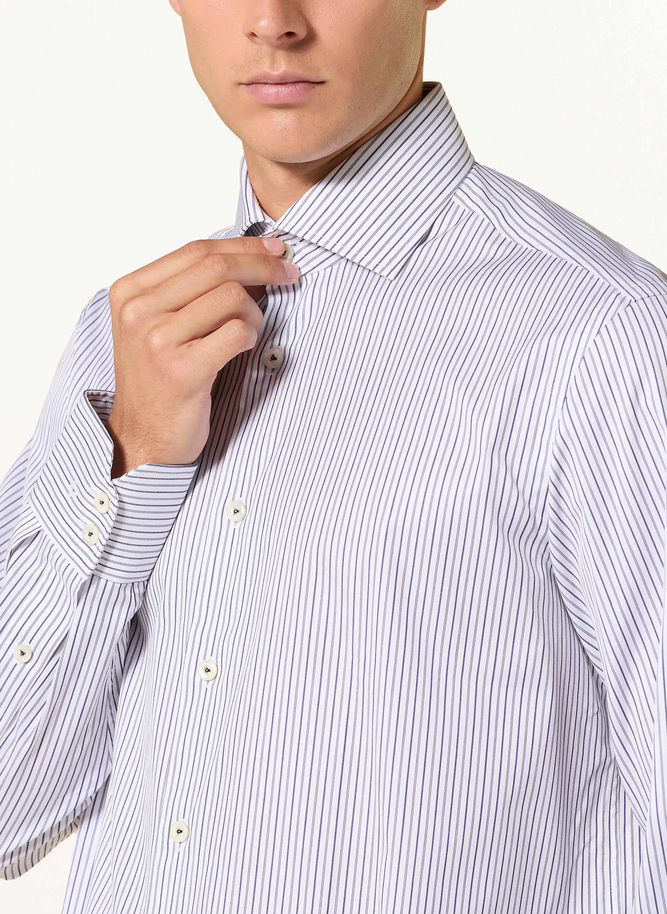 Thumbnail - Van Laack Hemd Vl-Rivara-Tfn Tailored Fit blau