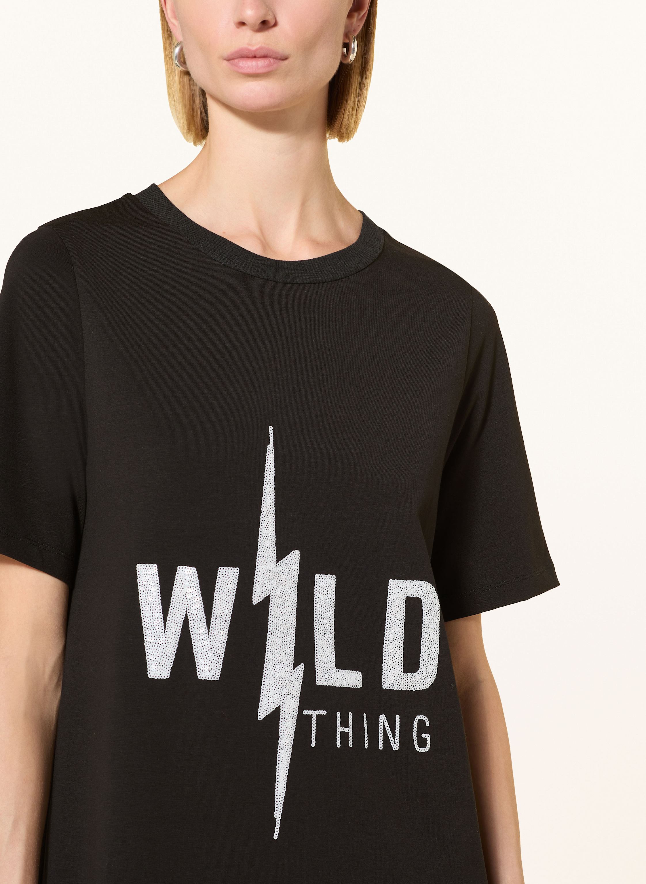 Thumbnail - Miss Goodlife Jerseykleid Mit Pailletten schwarz