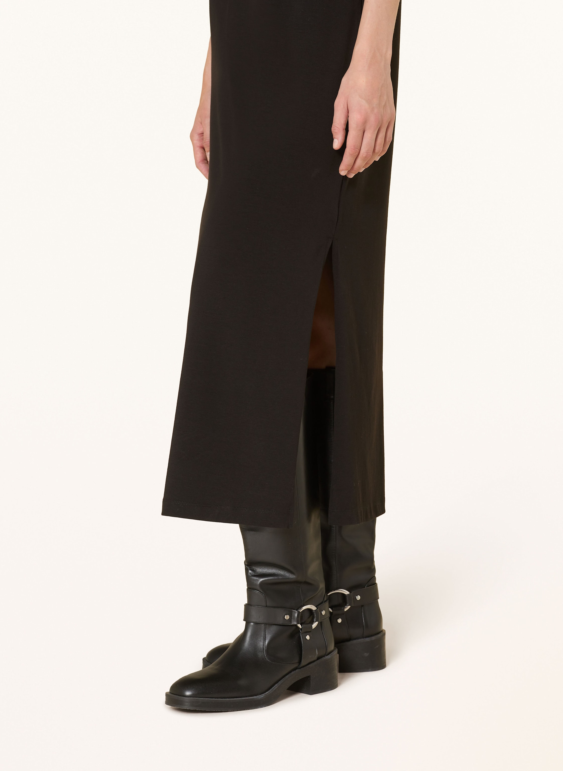 Thumbnail - Miss Goodlife Jerseykleid Mit Pailletten schwarz