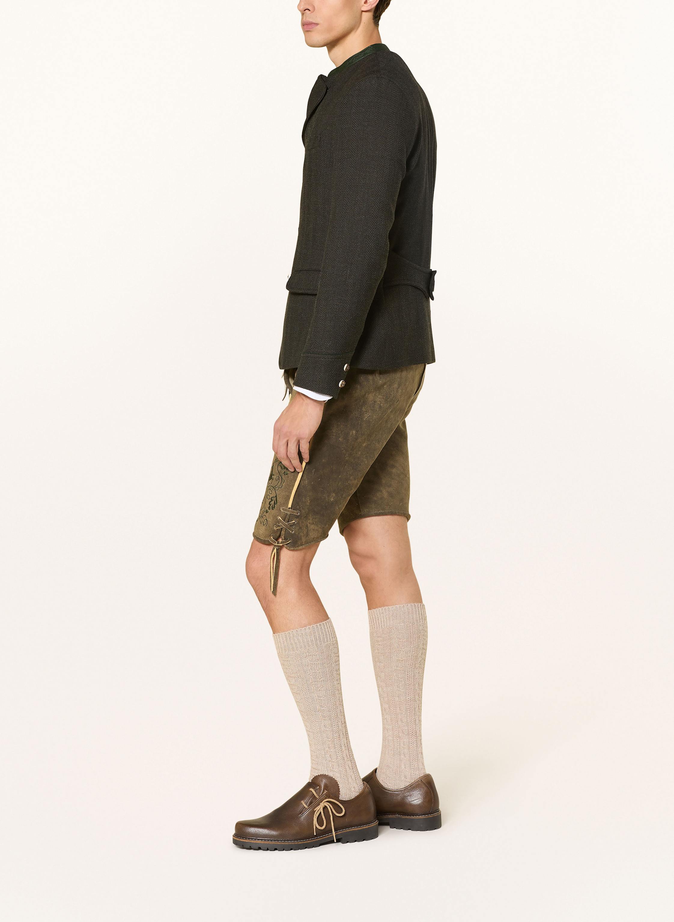 Thumbnail - Beckert Trachten-Lederhose Bayrischzell-Manufaktur beige