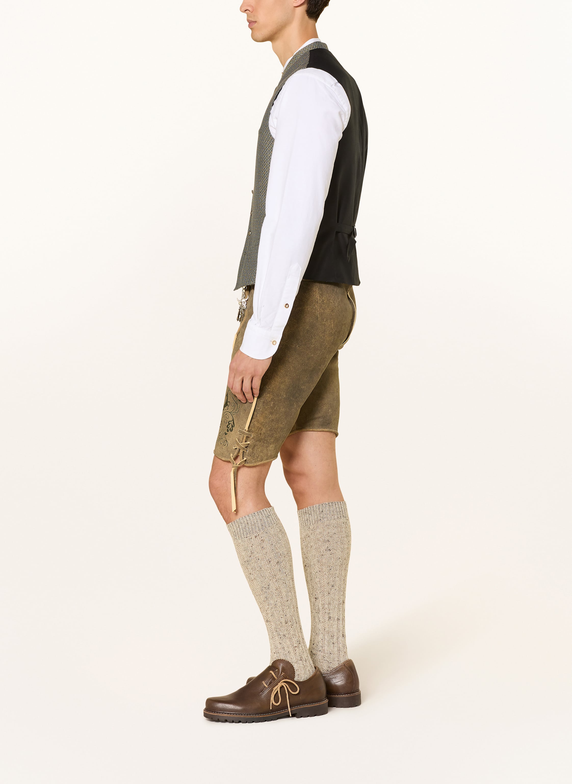 Thumbnail - Beckert Trachten-Lederhose Bayrischzell-Manufaktur braun