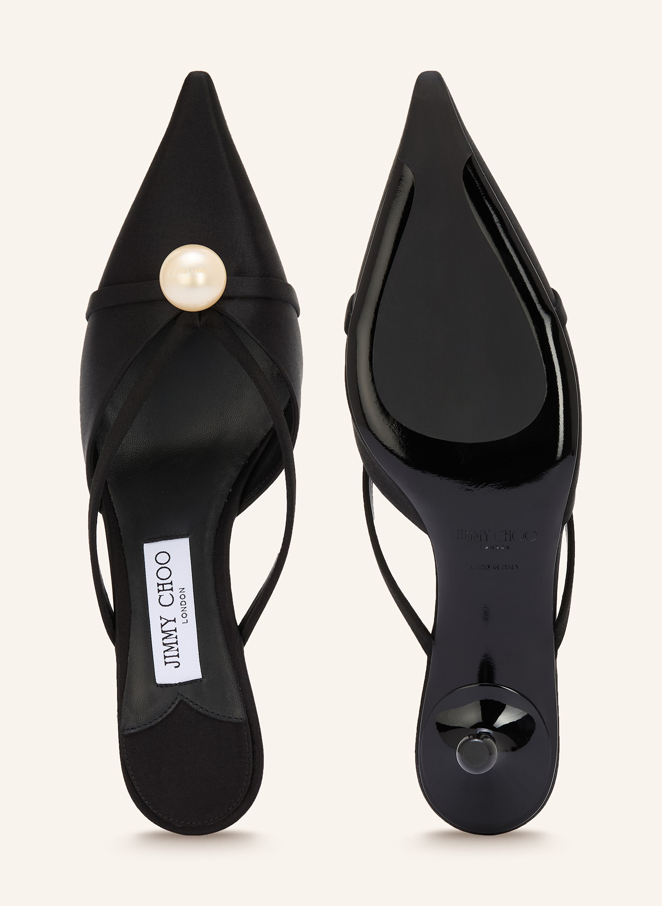 Thumbnail - Jimmy Choo Mules Sana schwarz