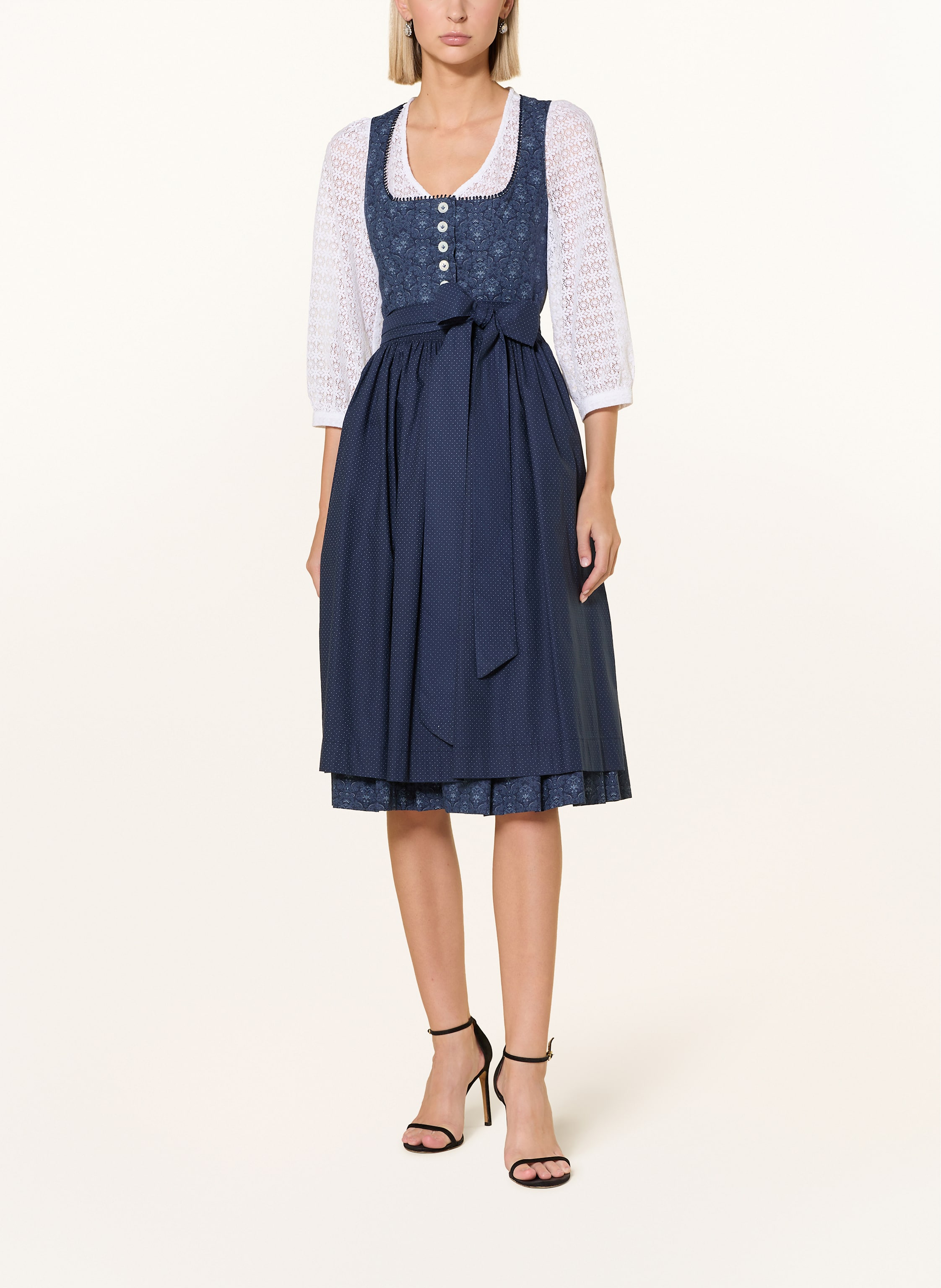 Thumbnail - Berwin & Wolff Dirndlbluse Mit 3/4-Arm weiss