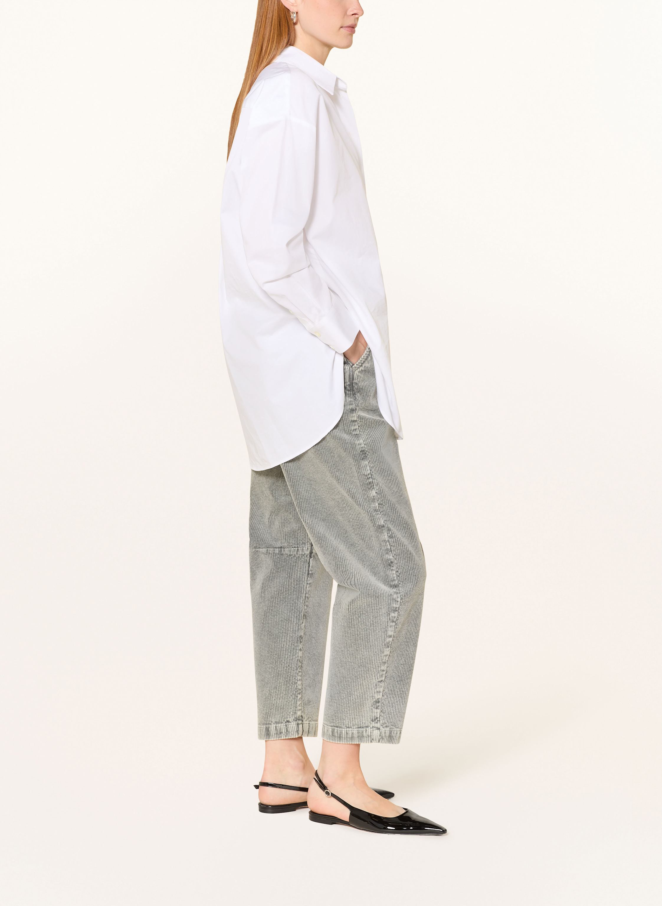 Thumbnail - Buena Vista Barrel Jeans Aus Cord grau