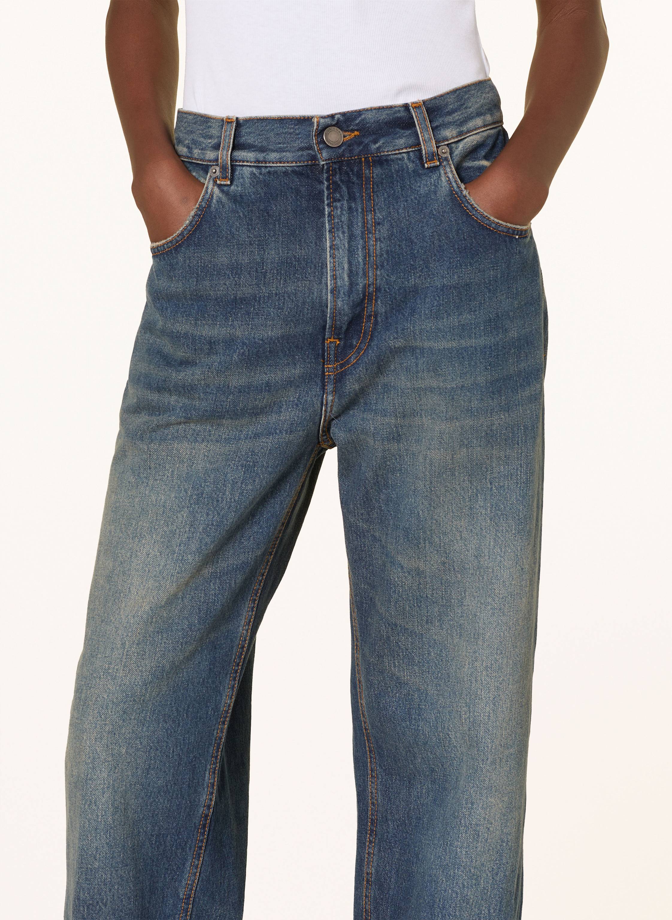 Thumbnail - Haikure Straight Leg Jeans Bonnie blau