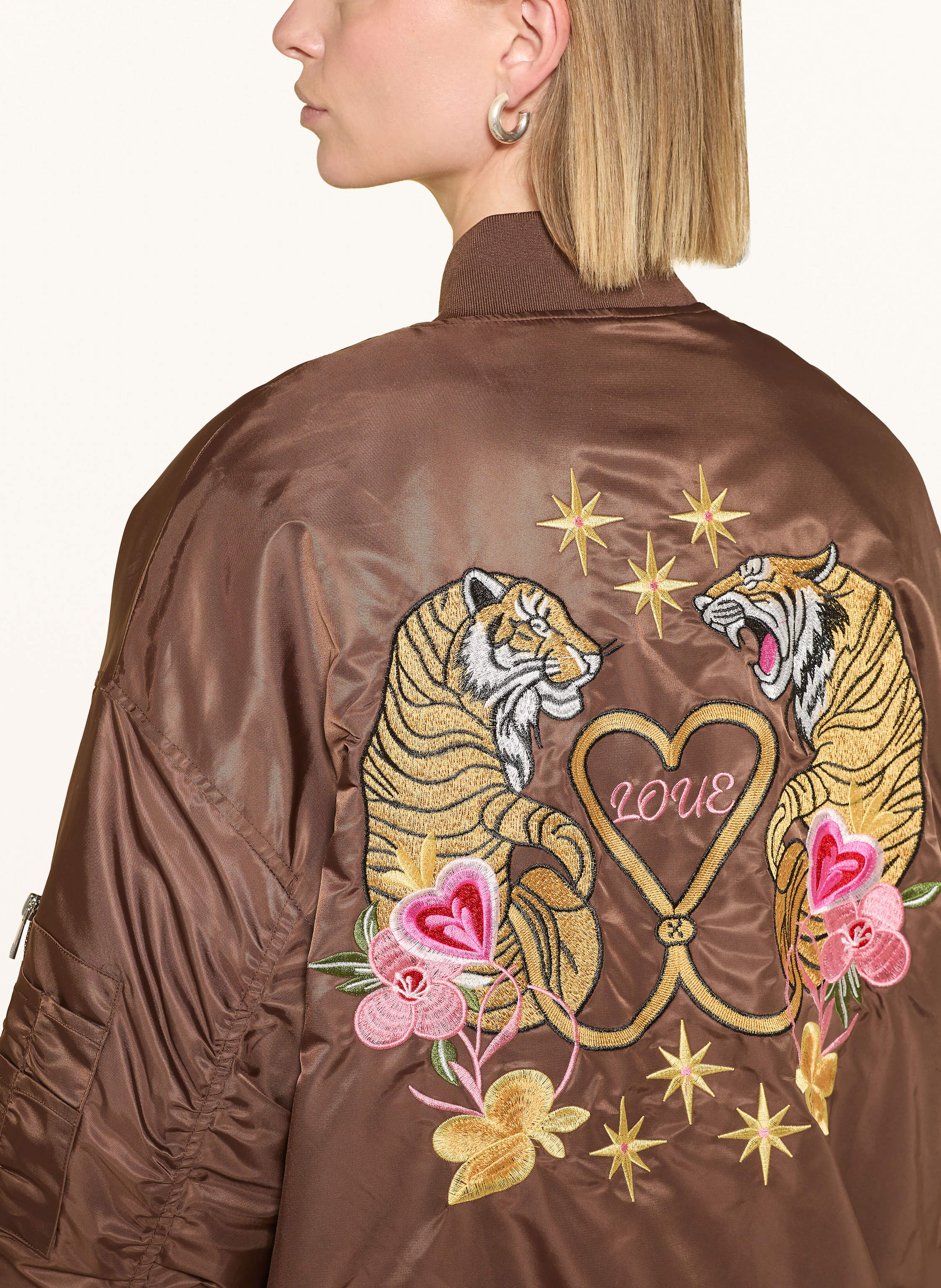 Thumbnail - Miss Goodlife Oversized-Blouson braun