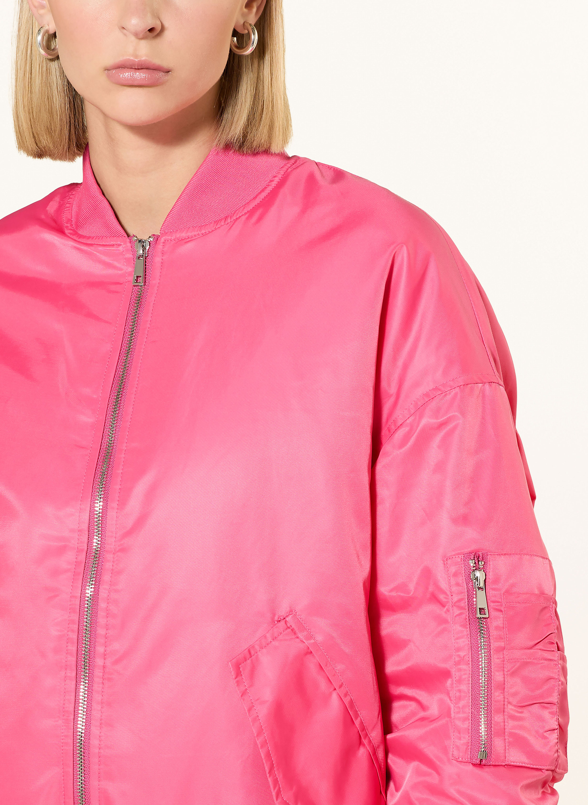 Thumbnail - Miss Goodlife Oversized-Blouson pink