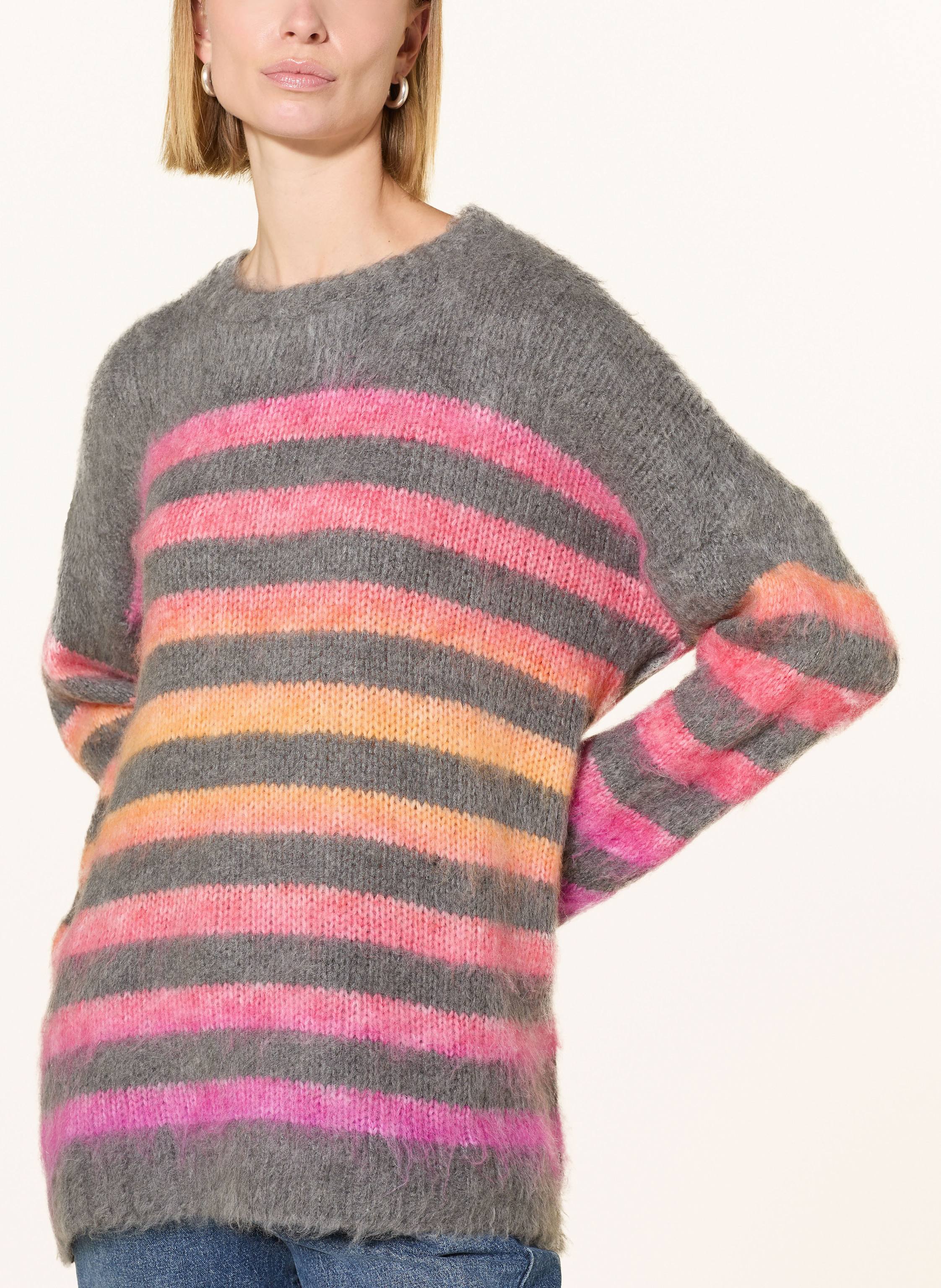 Thumbnail - Miss Goodlife Pullover Mit Alpaka grau