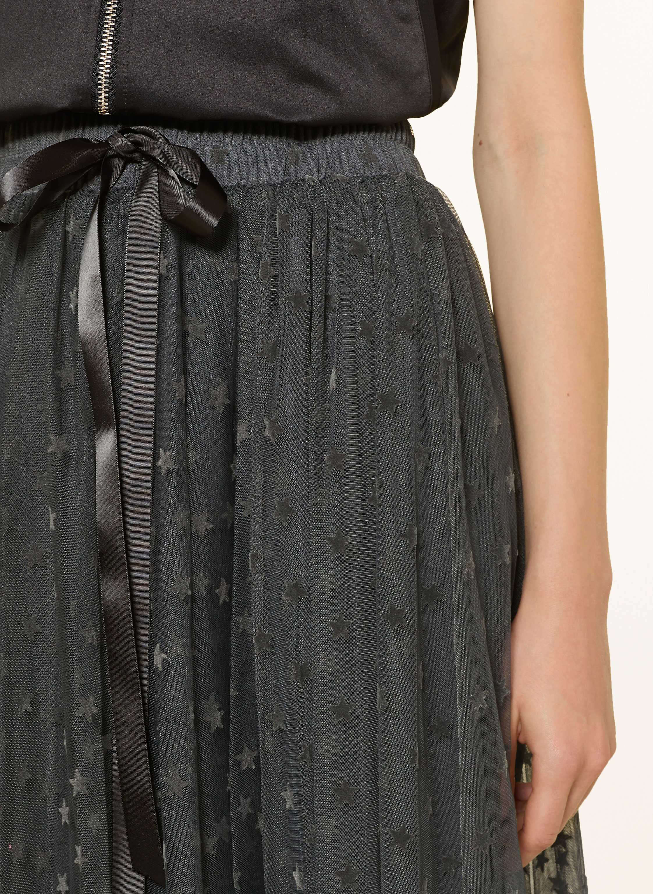 Thumbnail - Miss Goodlife Tüllrock grau