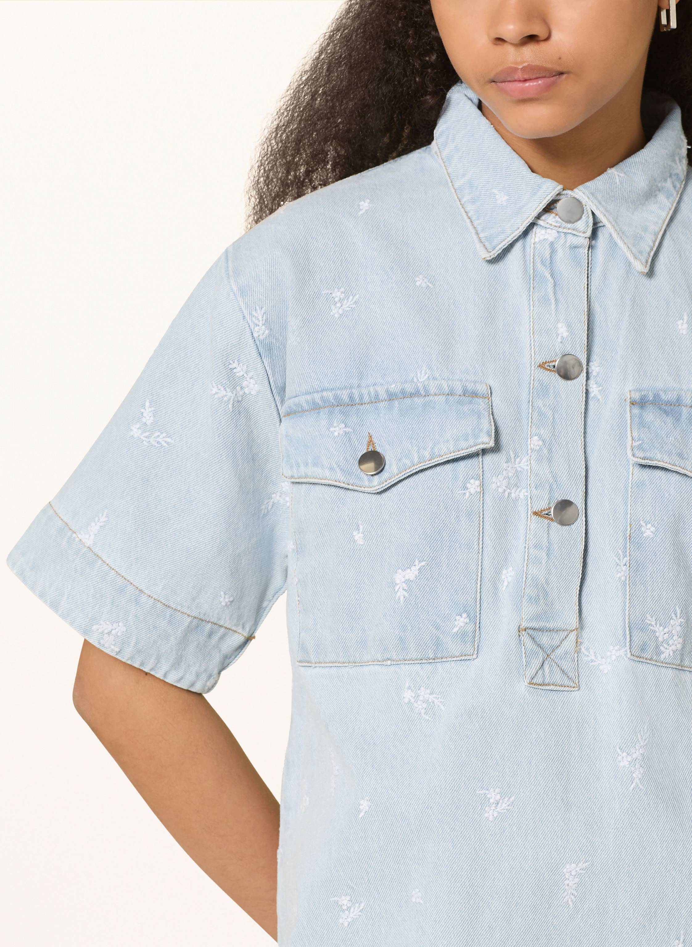 Thumbnail - Neo Noir Jeanskleid Saras blau